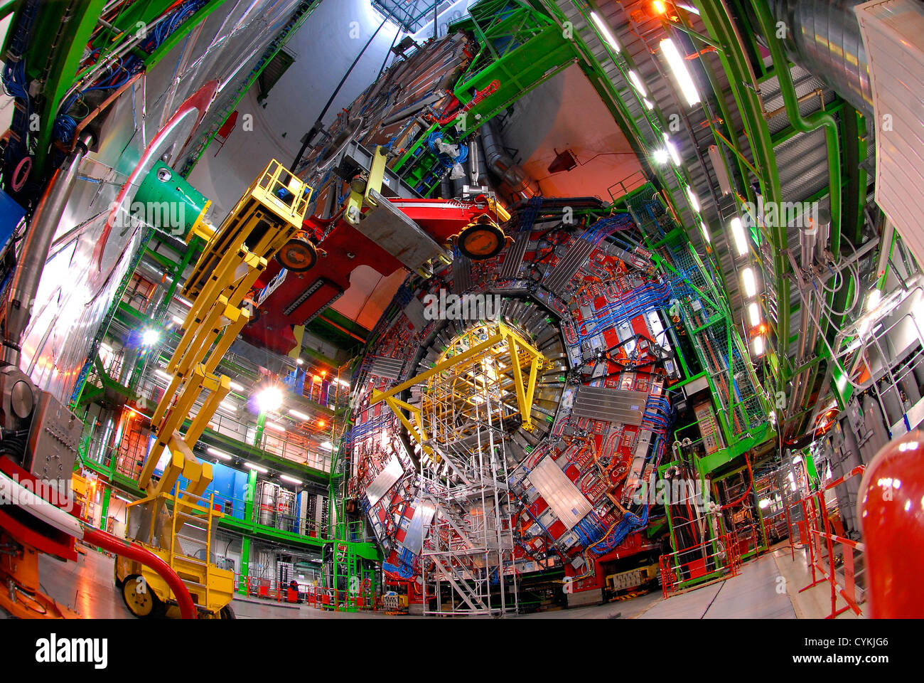 The experiment at CERN Geneva Switzerland Atlas, Alice, LHC Large