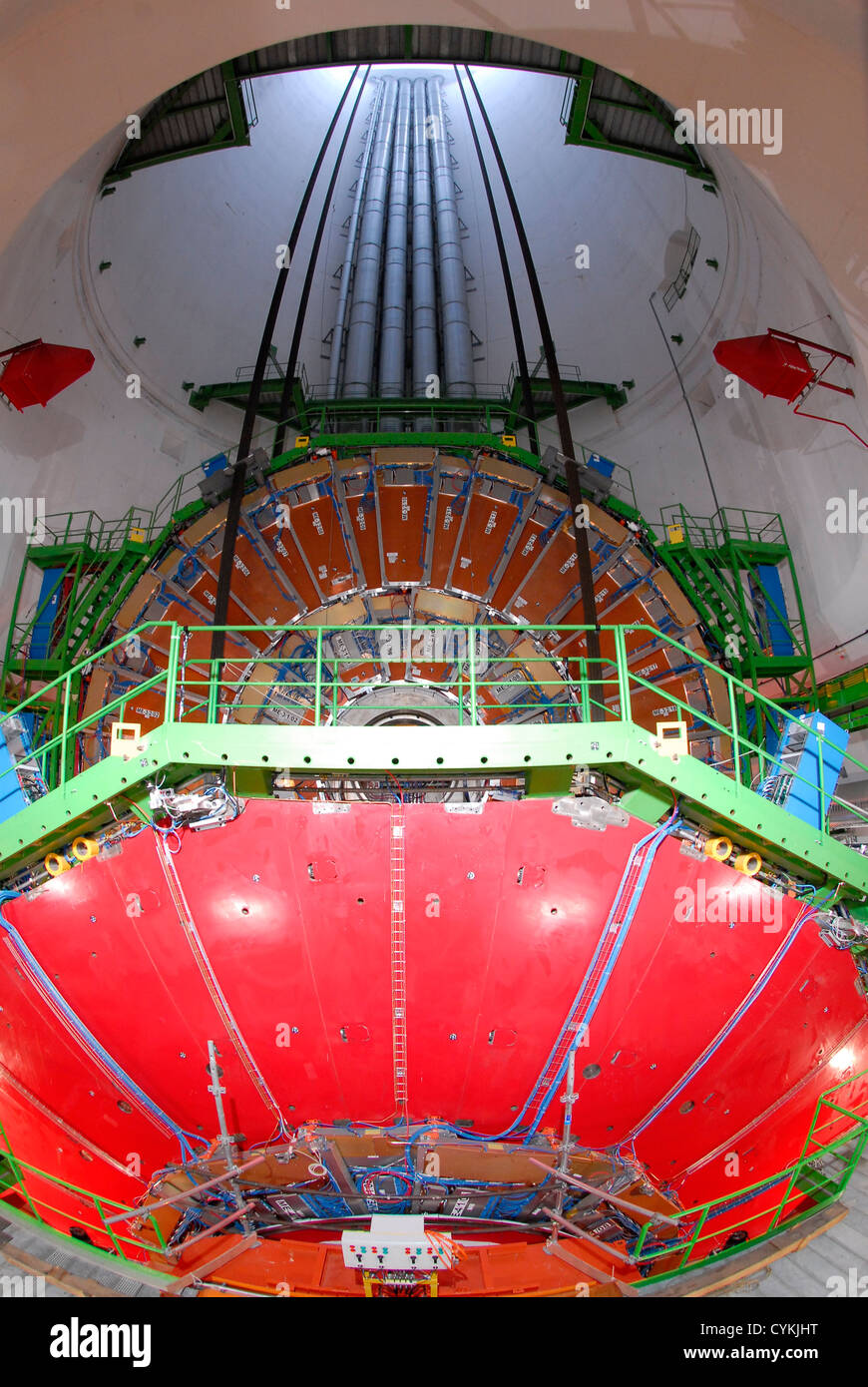 The experiment at CERN Geneva Switzerland: Atlas, Alice, LHC Large ...