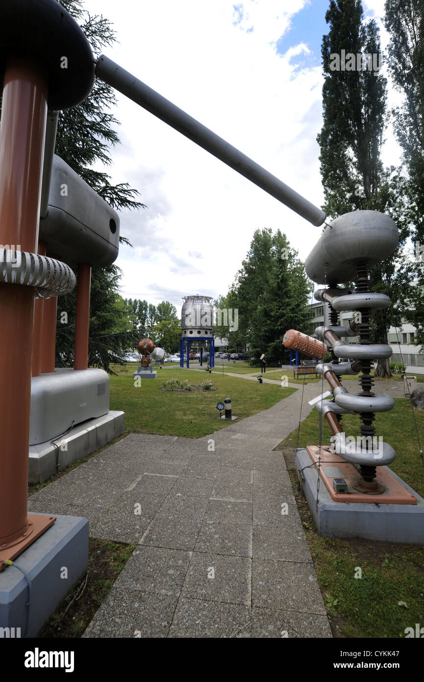 The experiment at CERN Geneva Switzerland: Atlas, Alice, LHC Large ...
