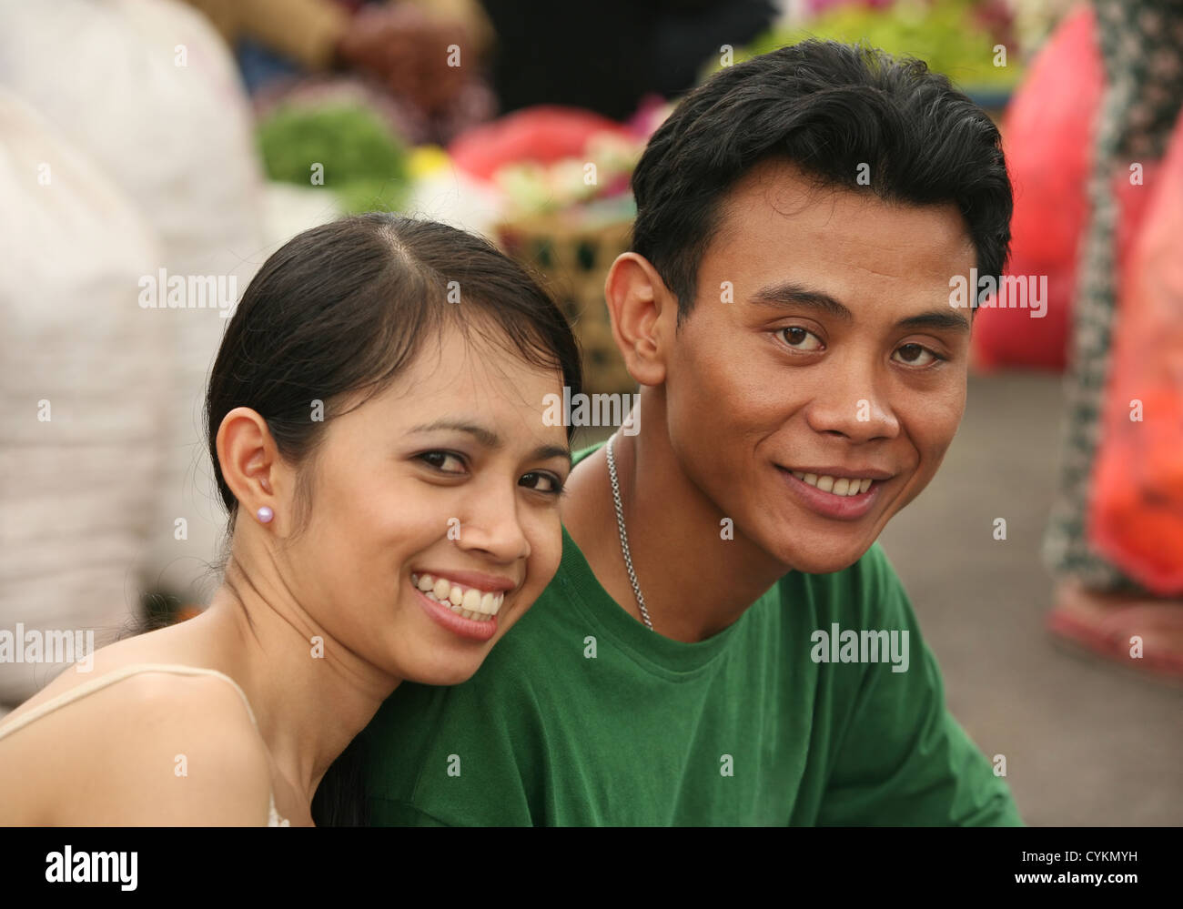 Indonesian the man and the woman. Bali. Indonesia Stock Photo - Alamy
