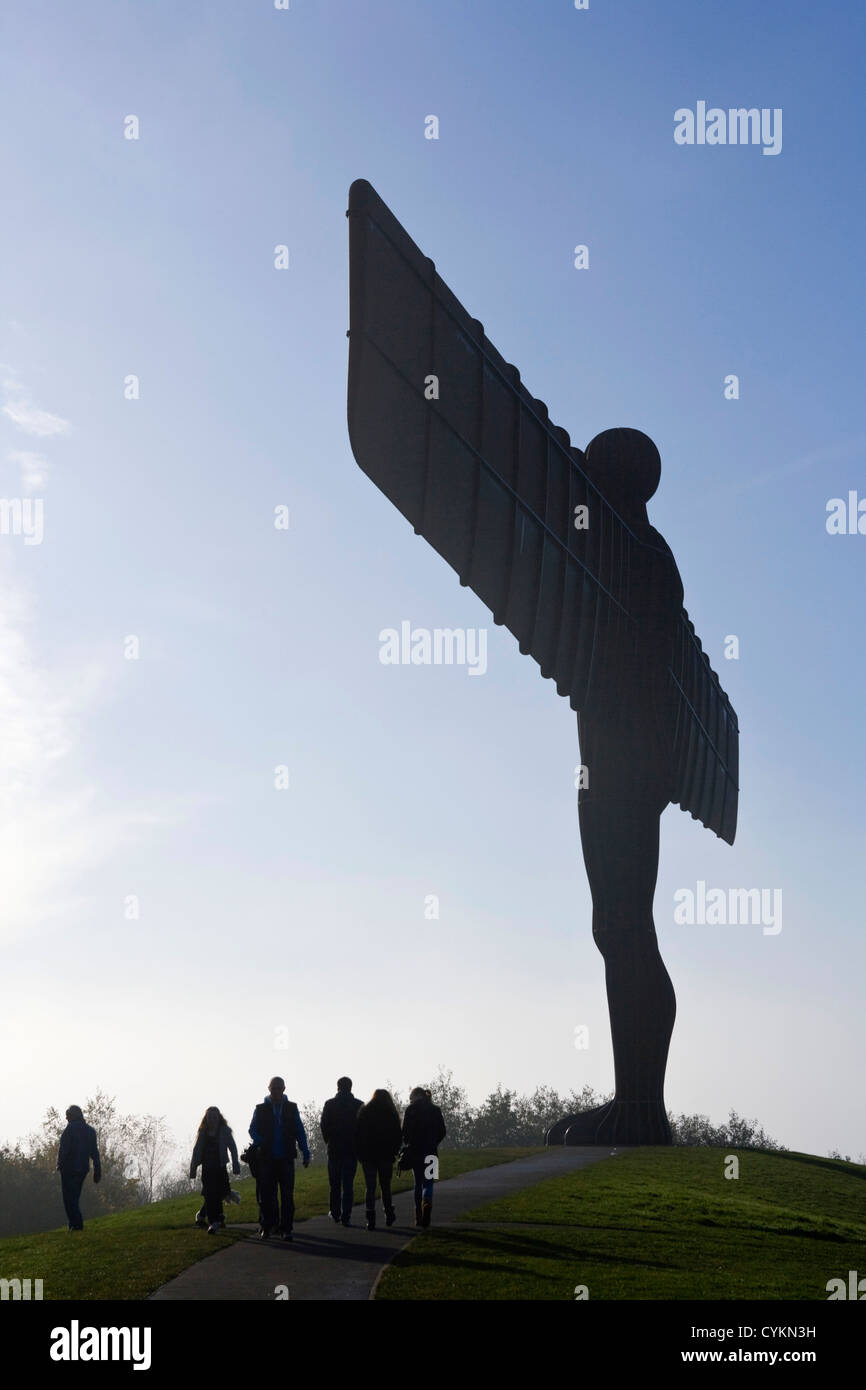 The Angel of the North, Gateshead, England Stock Photo - Alamy