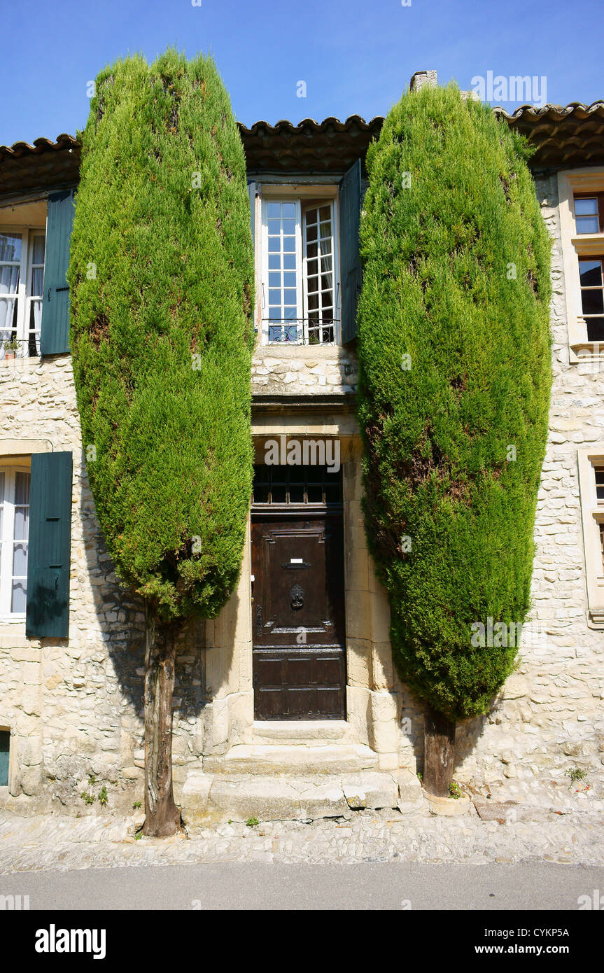 Old house Medieval Vieille Vaison la Romaine Vaucluse Provence France Stock Photo