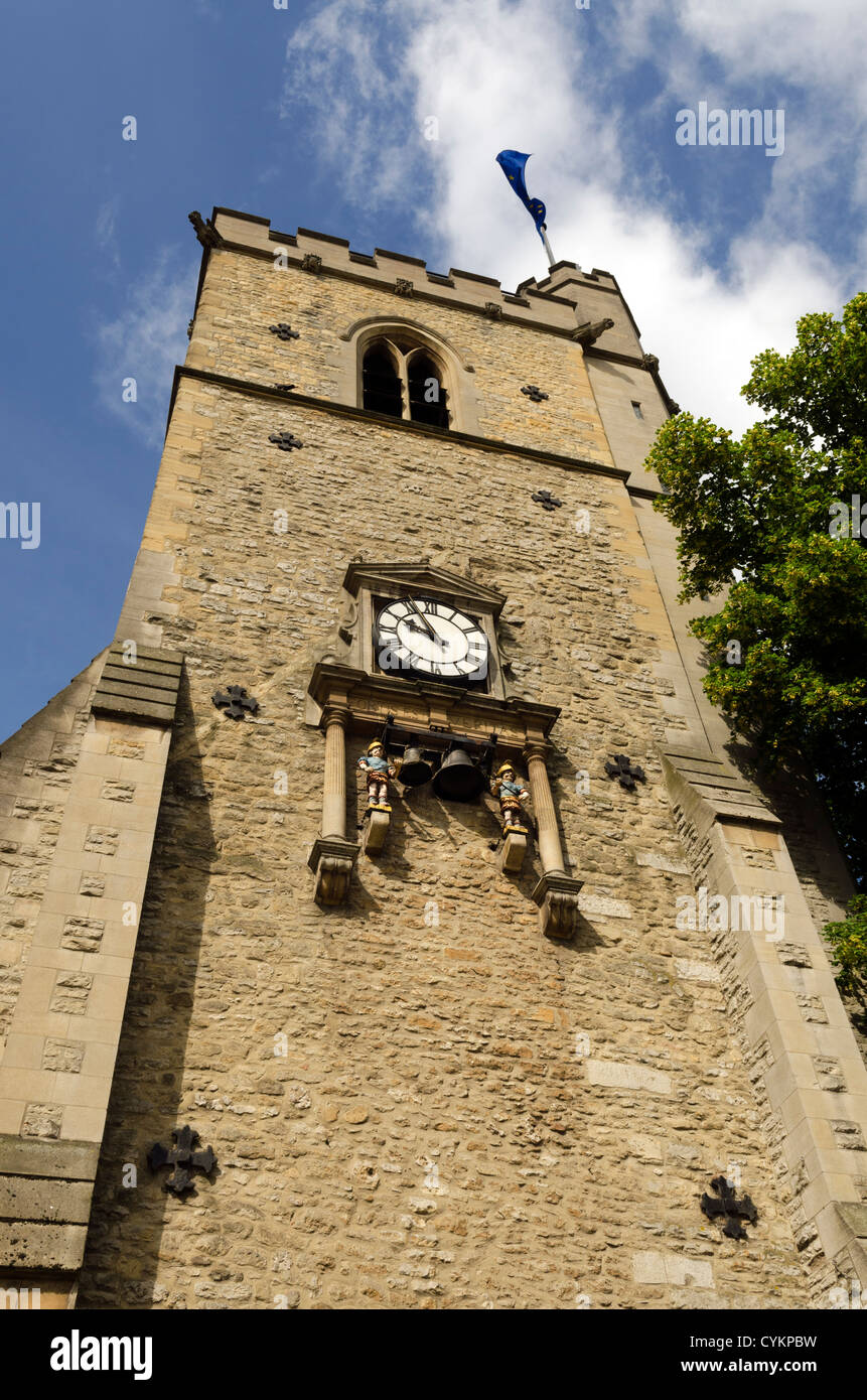 Carfax Tower Oxford Stock Photo