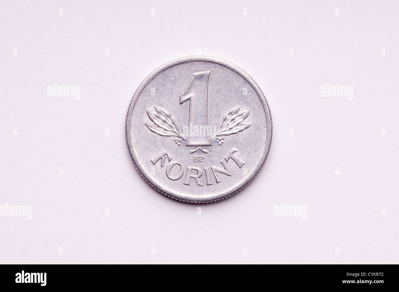 An hungarian  coin Stock Photo