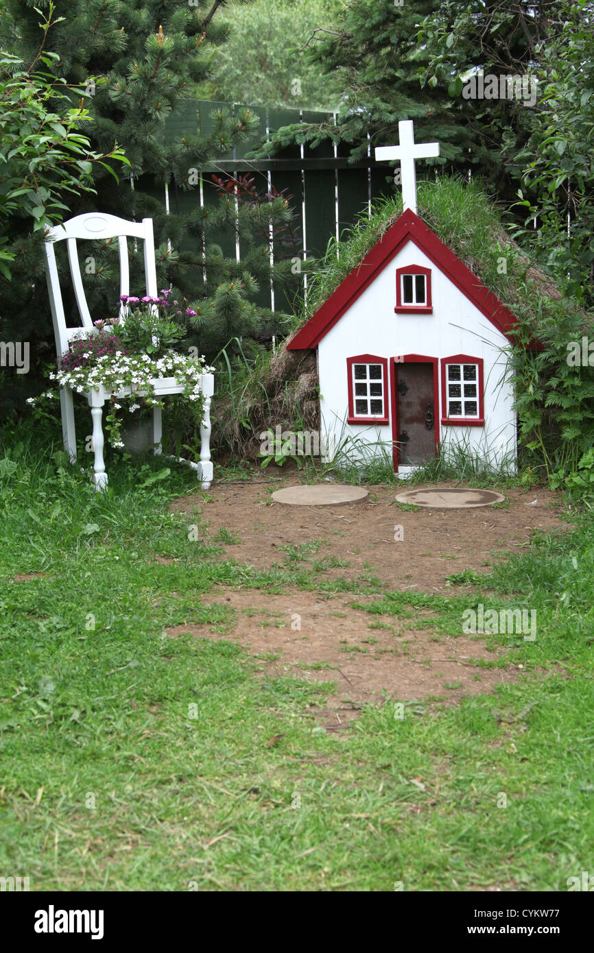 Christmas house, Hrafnagil, Northern Iceland Stock Photo Alamy