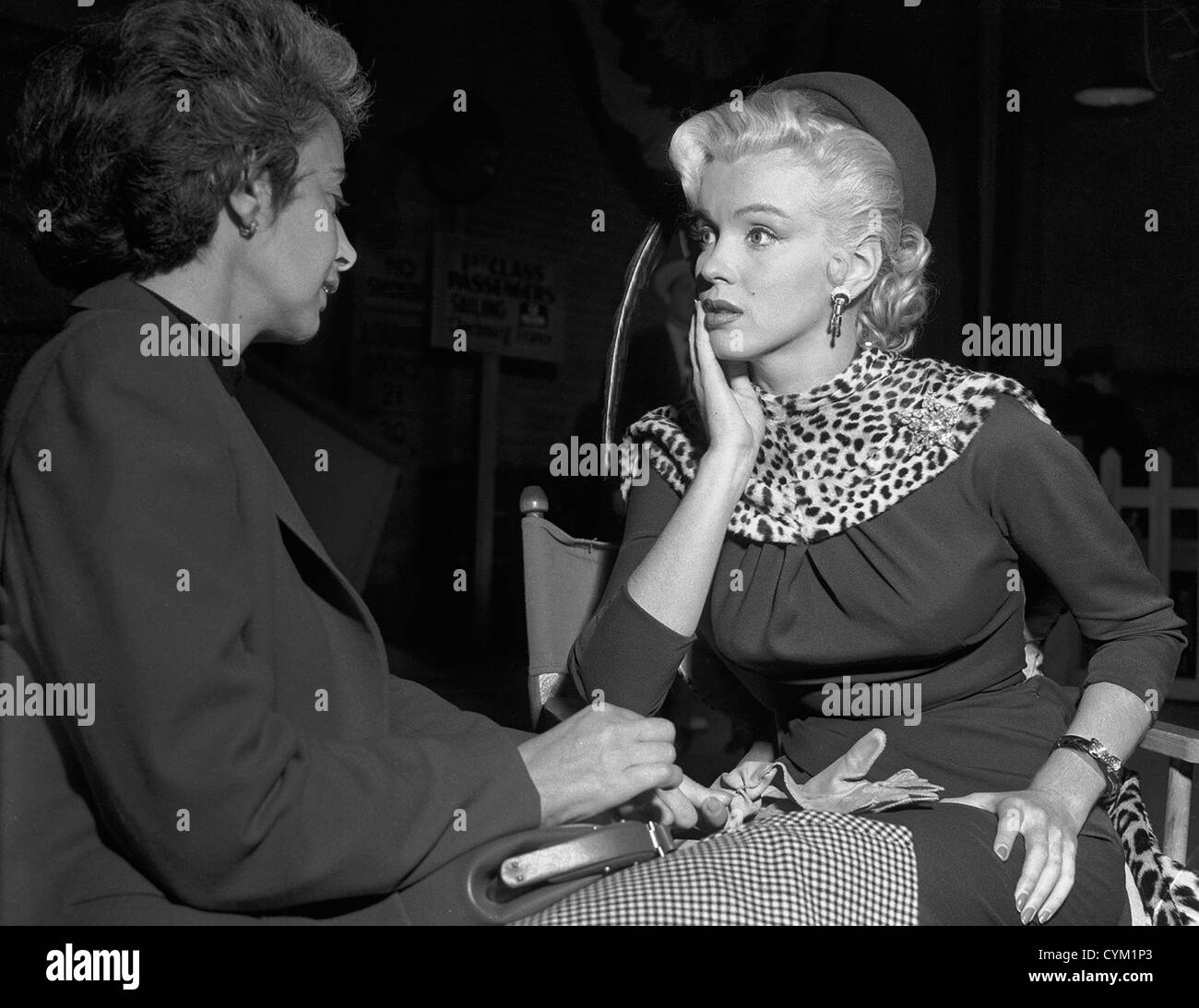 Marilyn Monroe Gentlemen Prefer Blondes 1953 Director: Howard Hawks Stock Photo