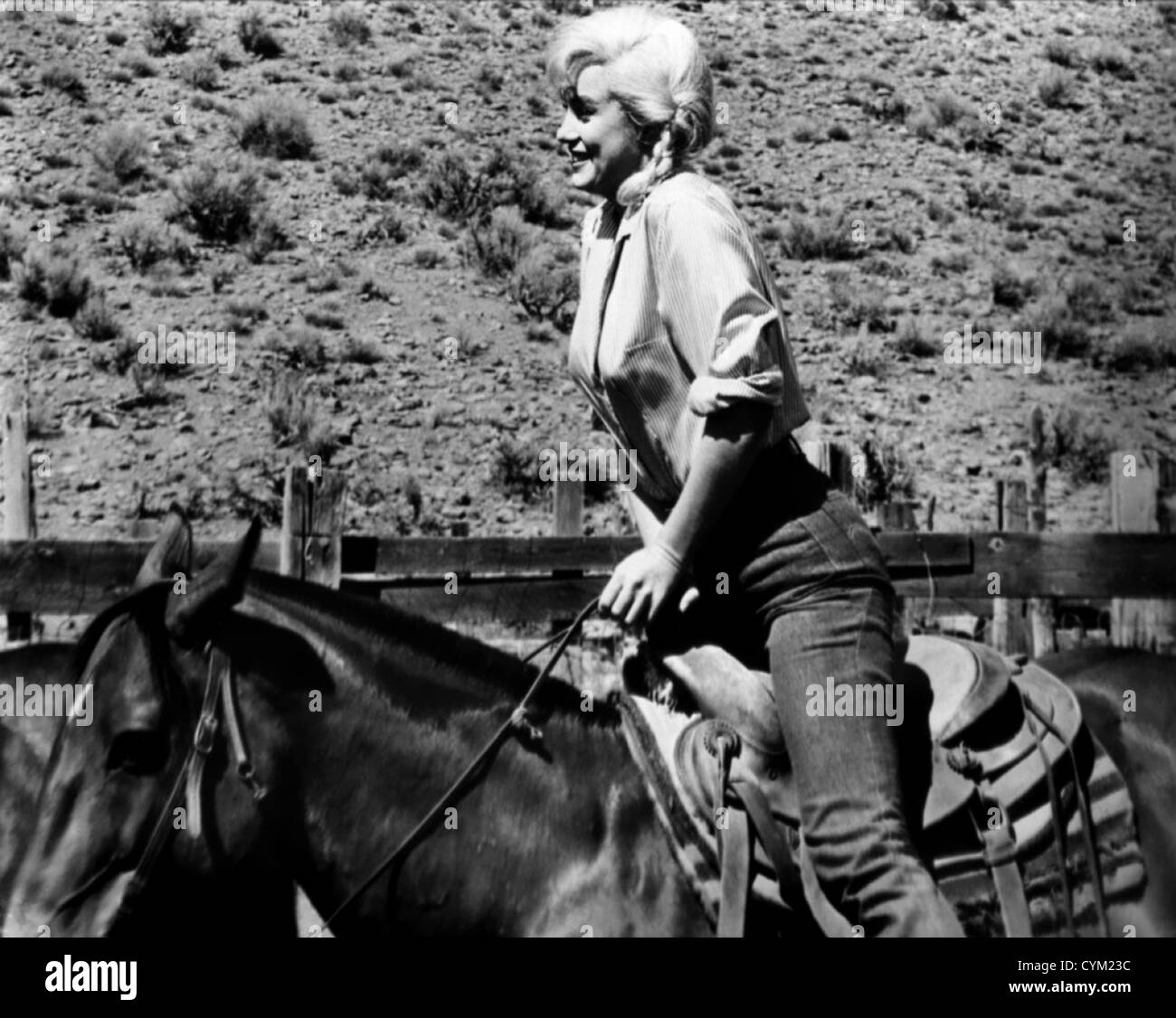 Marilyn Monroe The Misfits 1961 Director: John Huston  Stock Photo