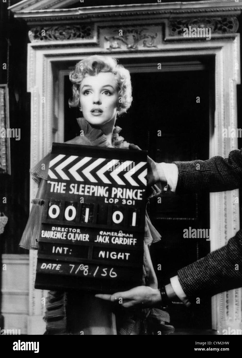 Marilyn Monroe The Prince and the Showgirl 1957 Director: Laurence Olivier Stock Photo