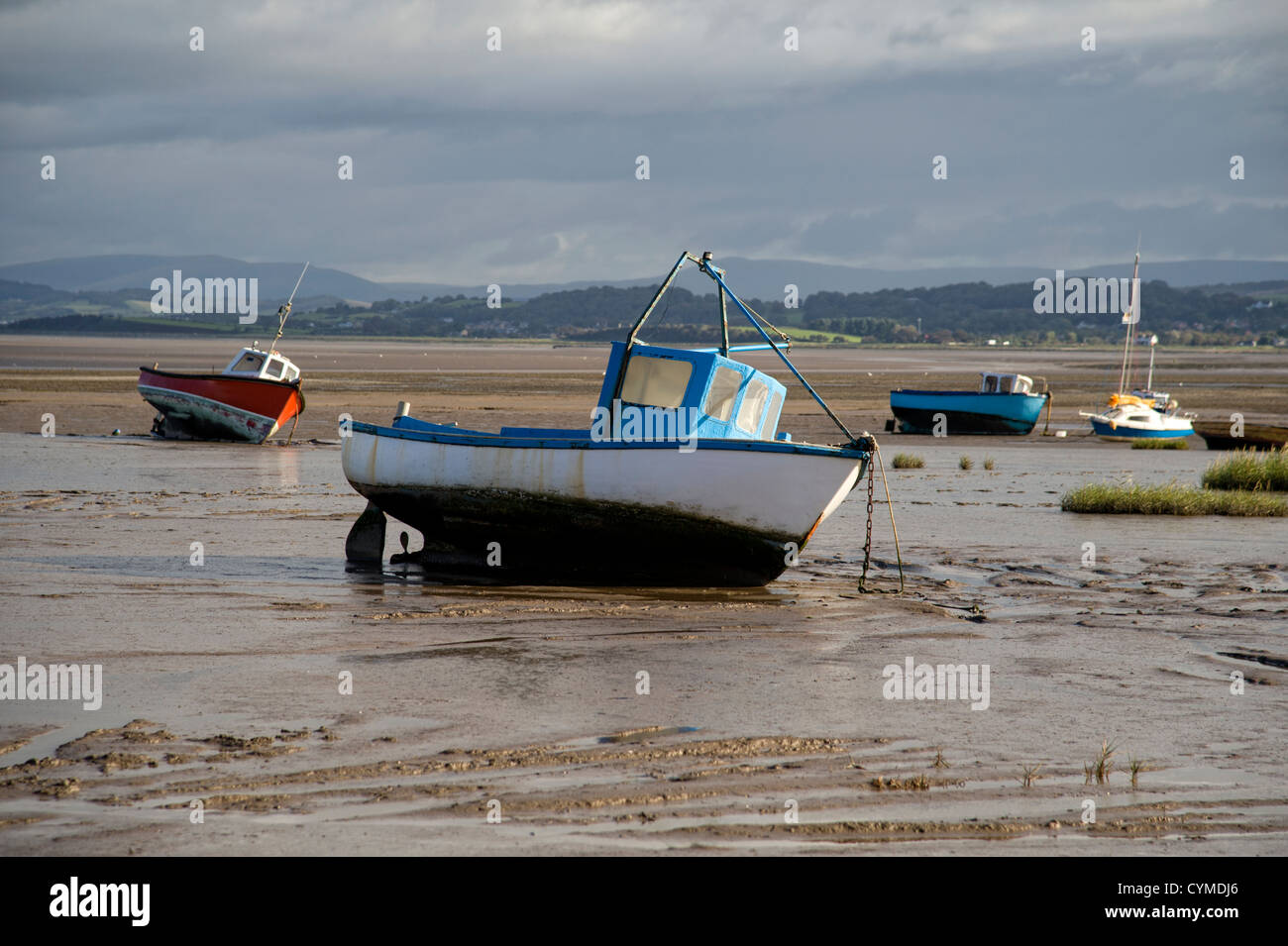 Low Tide In Morecambe Bay Stock Photos &amp; Low Tide In ...