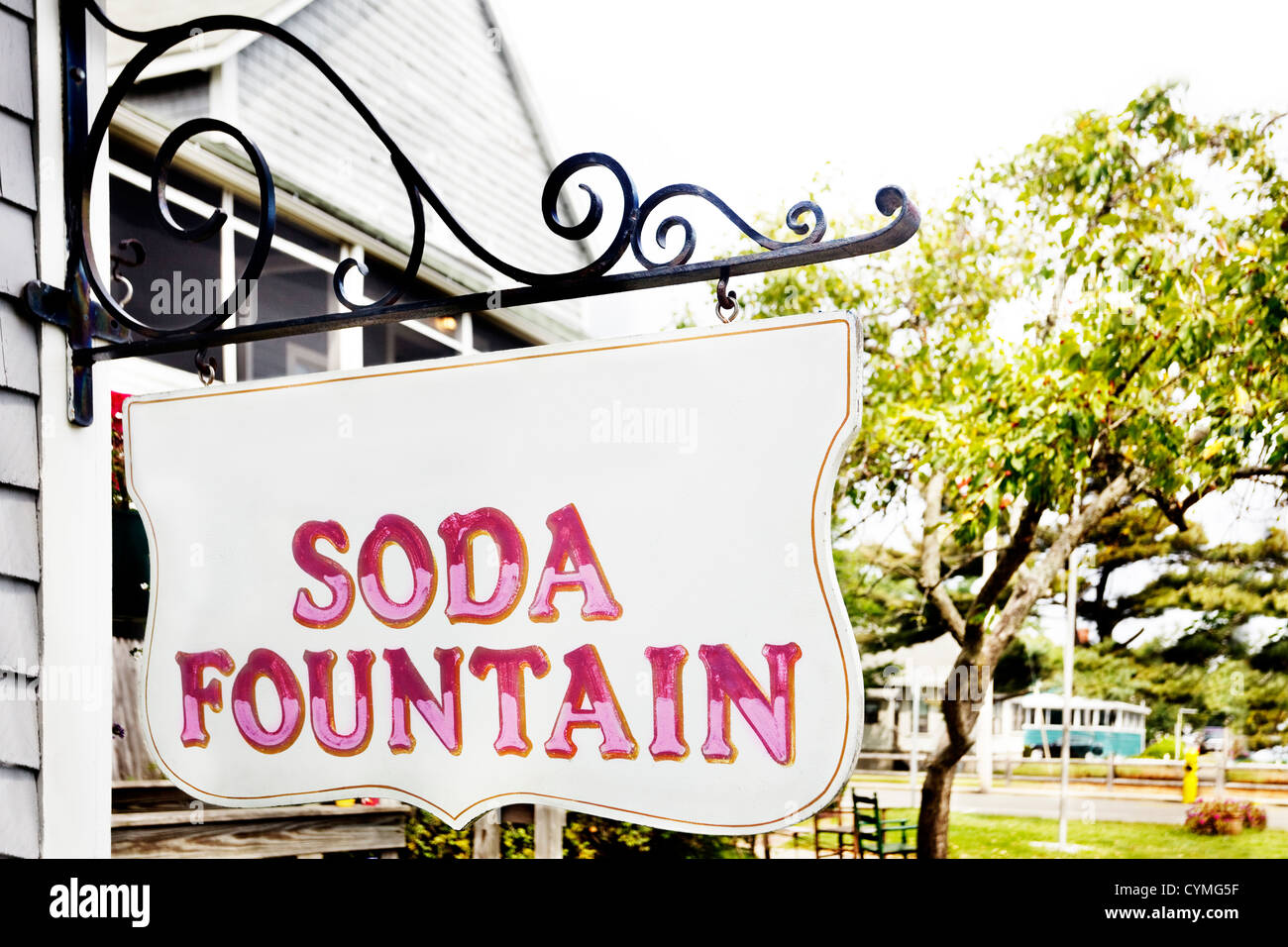 Old Fashioned Soda Fountain Stock Photos & Old Fashioned Soda Fountain
