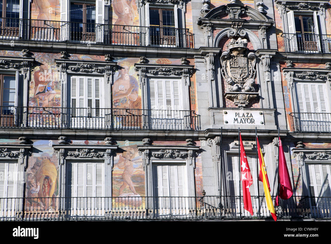 Plaza mayor madrid hi-res stock photography and images - Alamy
