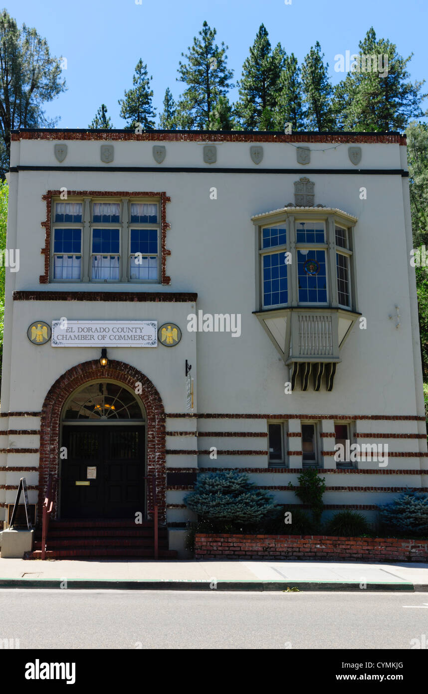Placerville. Historic 'placer gold' location on South Fork American