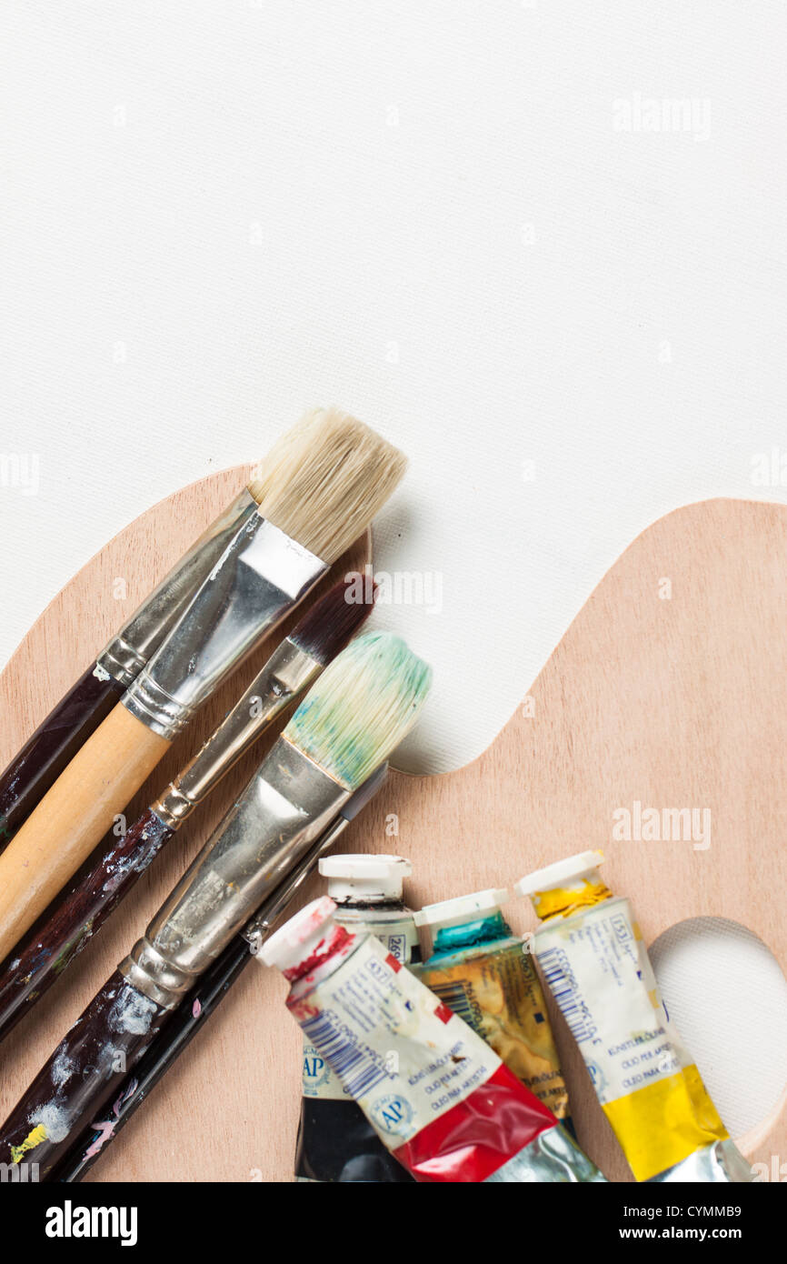 Oil paint brushes hires stock photography and images Alamy
