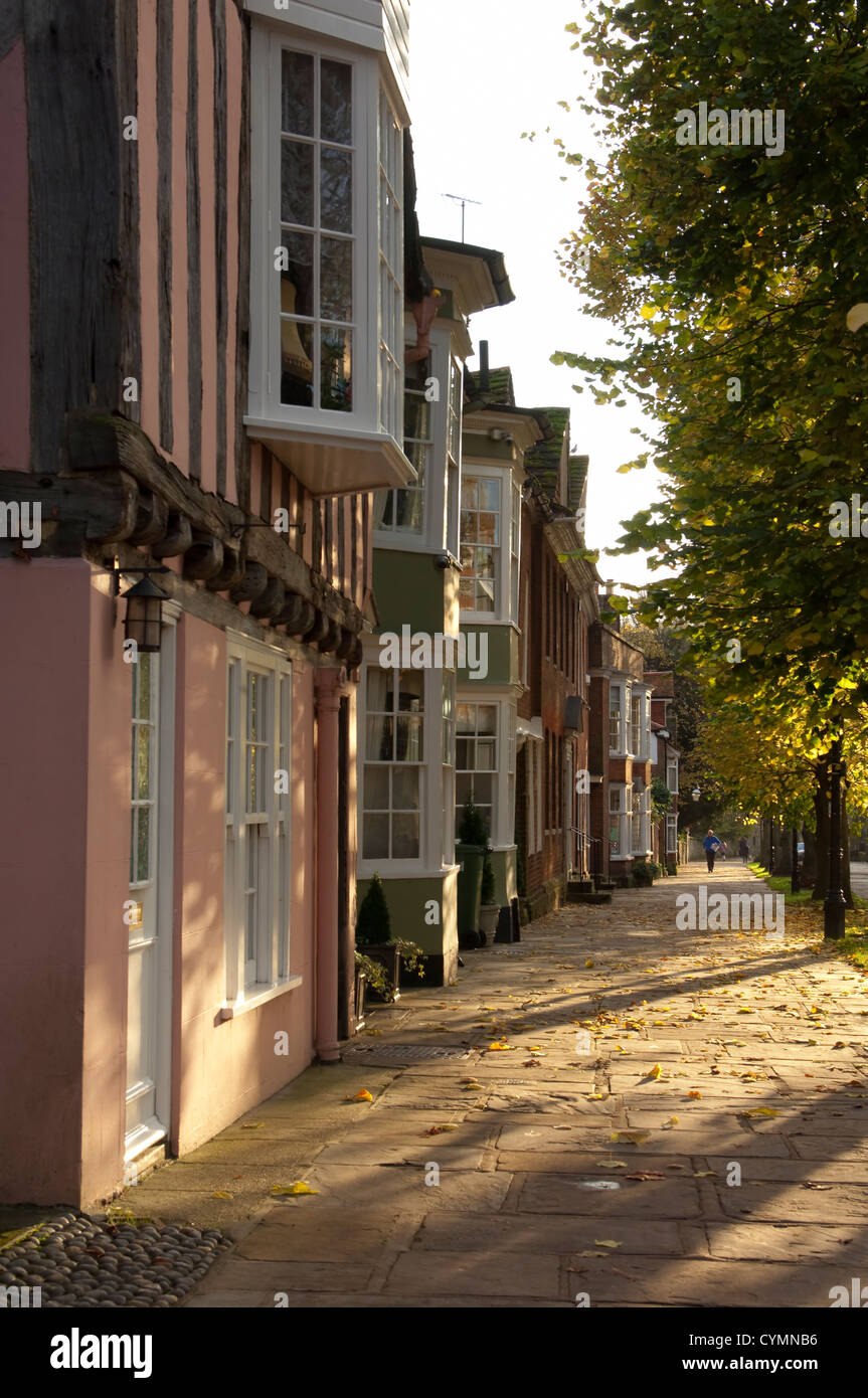 The Causeway, Horsham, West Sussex, UK Stock Photo Alamy