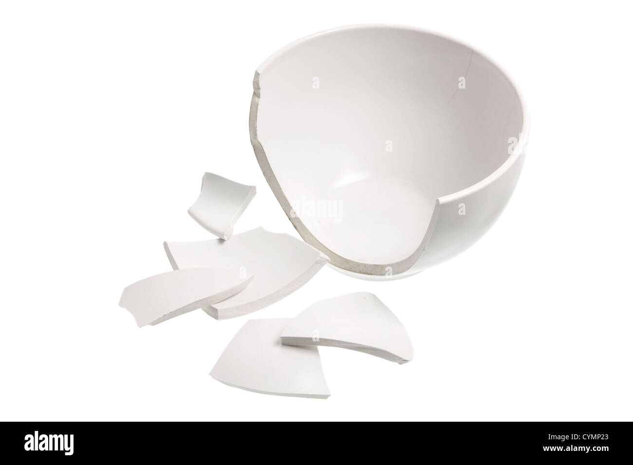 Smashed crockery Cut Out Stock Images & Pictures Alamy