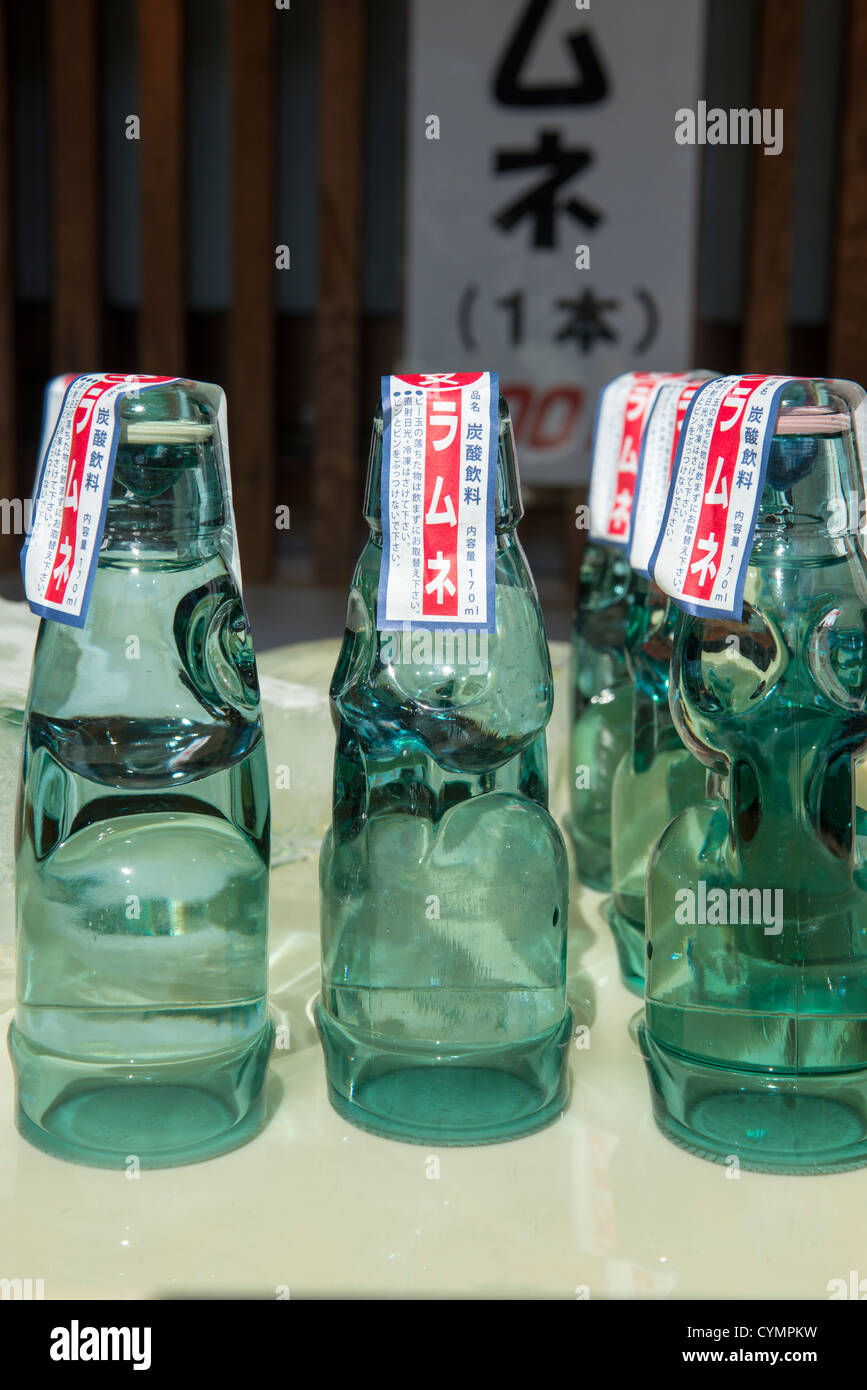 Ramune Soda is famous for its unique bottle shape that contains a ...