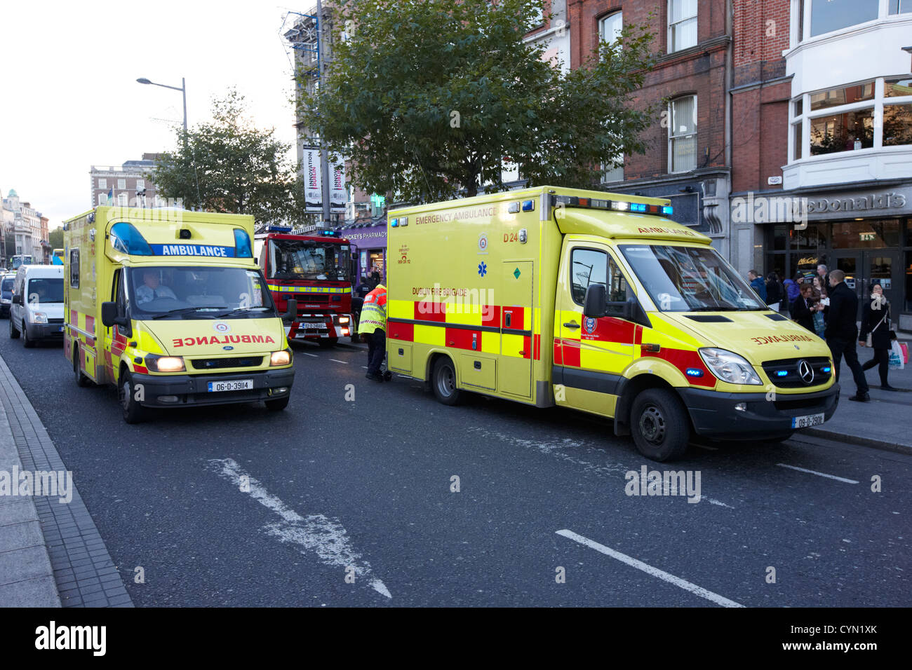 Dublin fire service ambulance hires stock photography and images Alamy