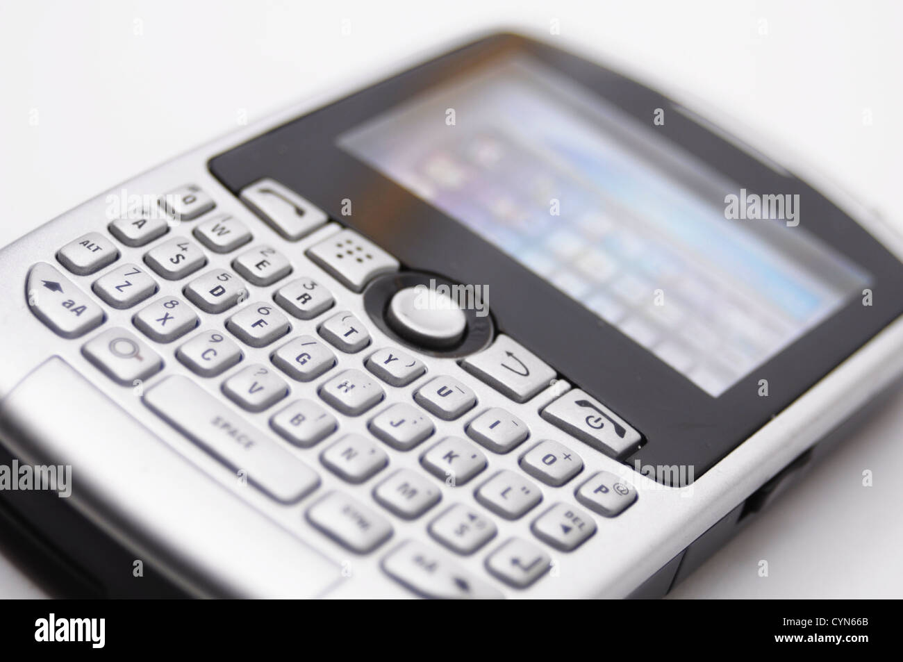 pda or personal digital assistant showing wireless communication