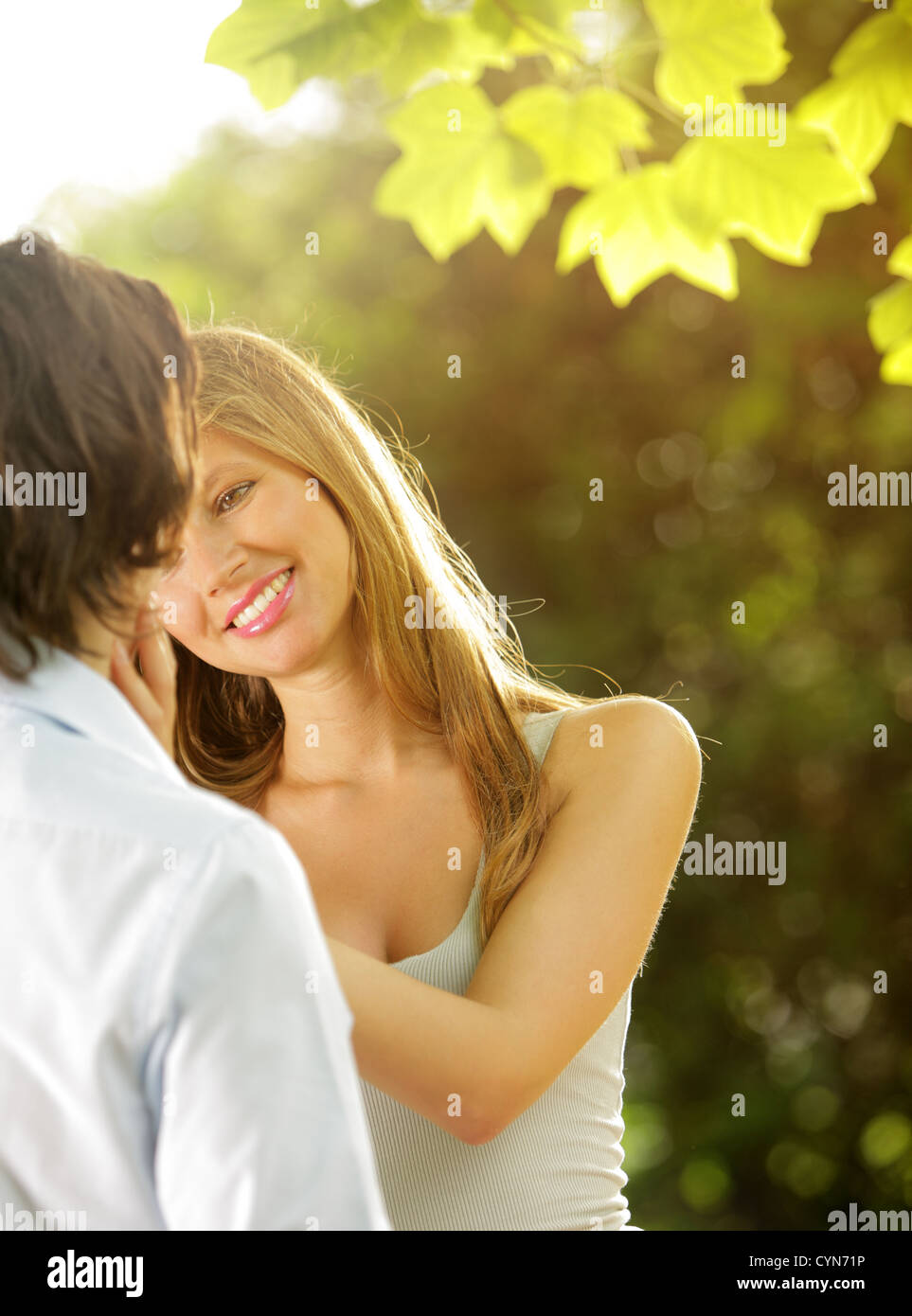 Nice young couple having fun hi-res stock photography and images - Alamy