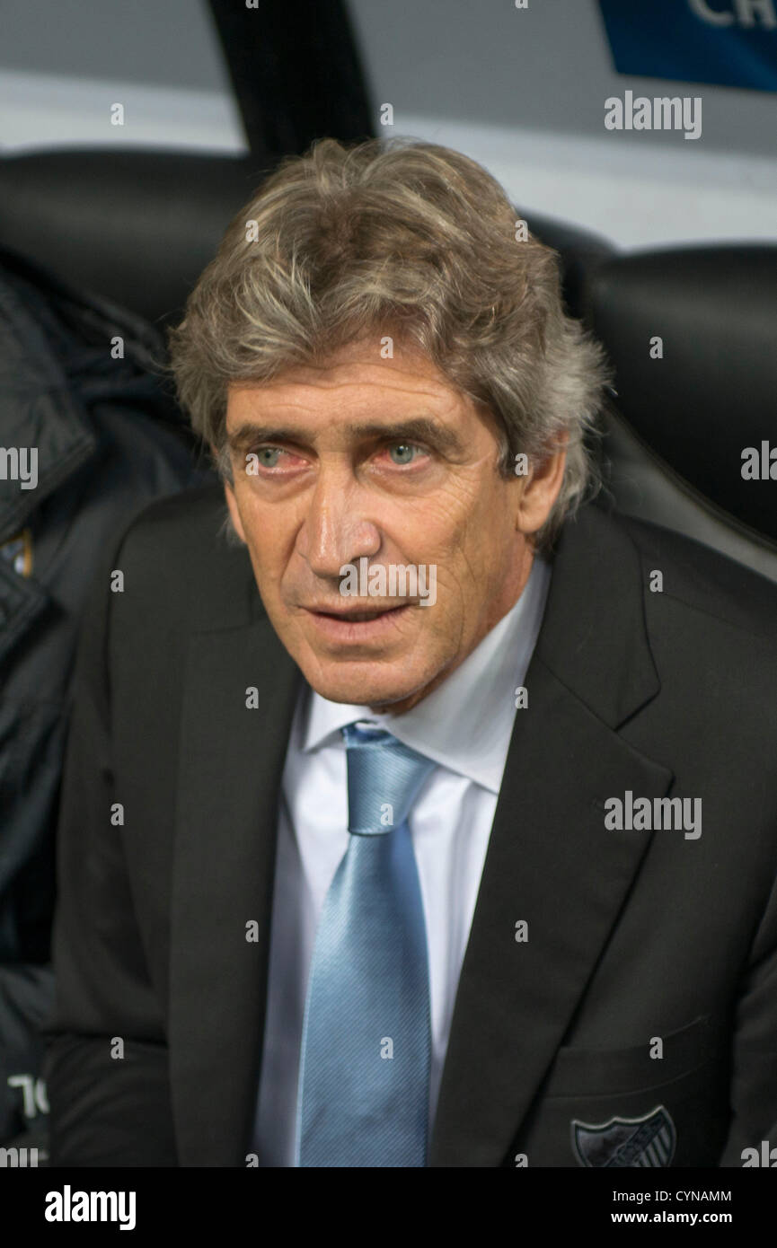 Manuel Pellegrini (Malaga), NOVEMBER 6, 2012 - Football / Soccer : UEFA