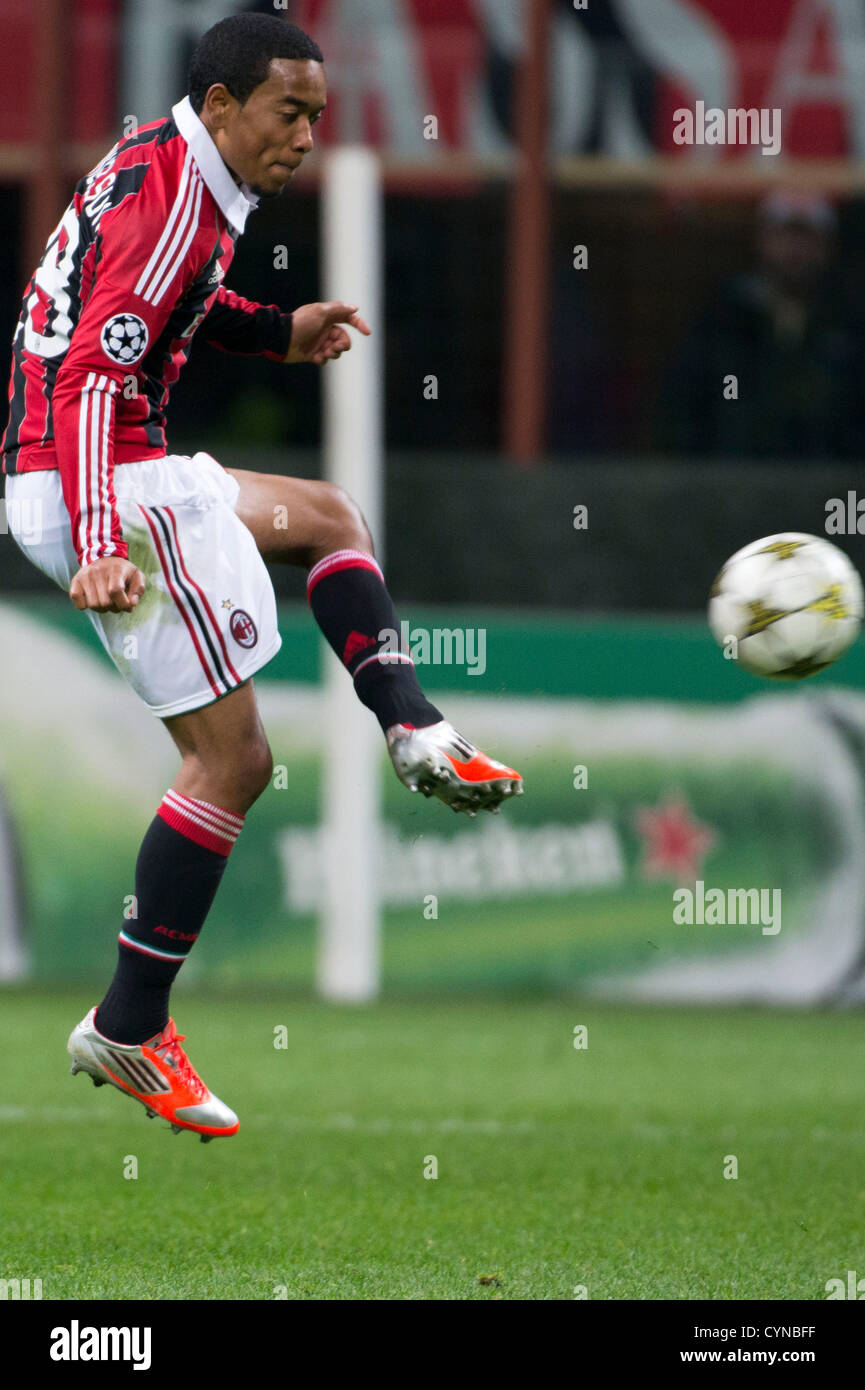 Urby Emanuelson (Milan), NOVEMBER 6, 2012 - Football / Soccer : UEFA ...