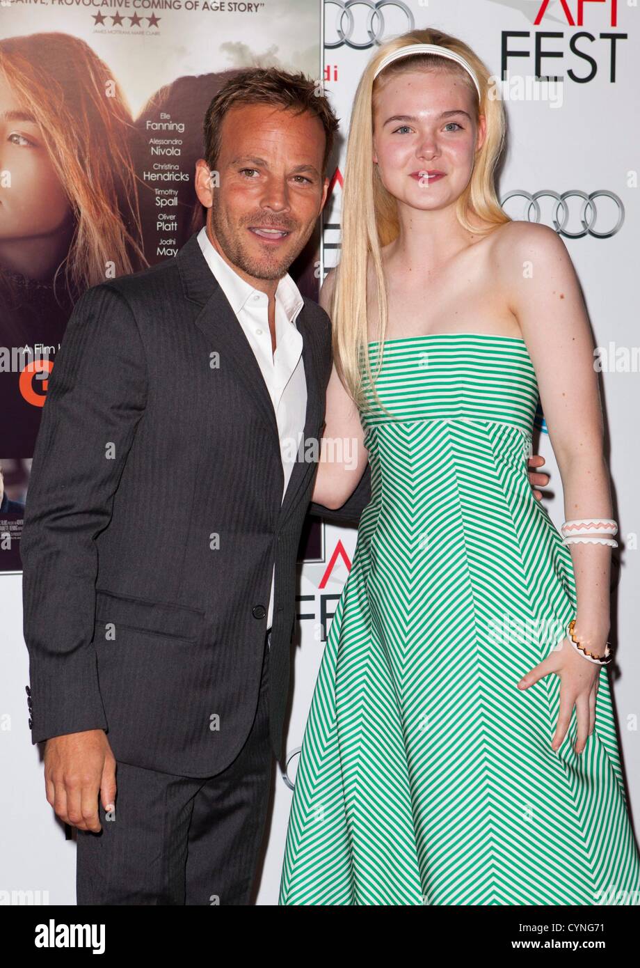 Stephen Dorff. Elle Fanning at arrivals for AFI FEST 2012 Premiere of