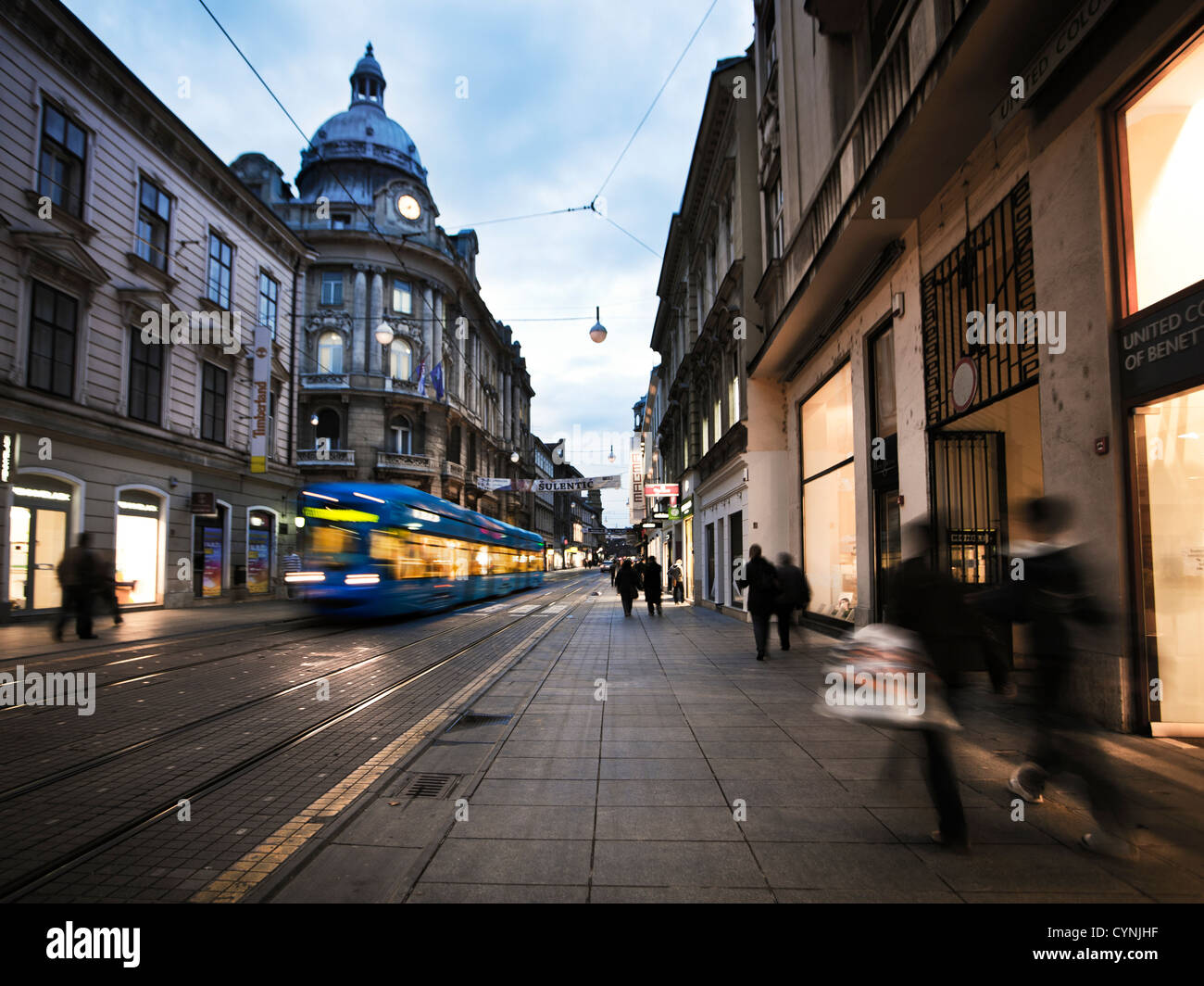 Ilica street in Zagreb Stock Photo - Alamy
