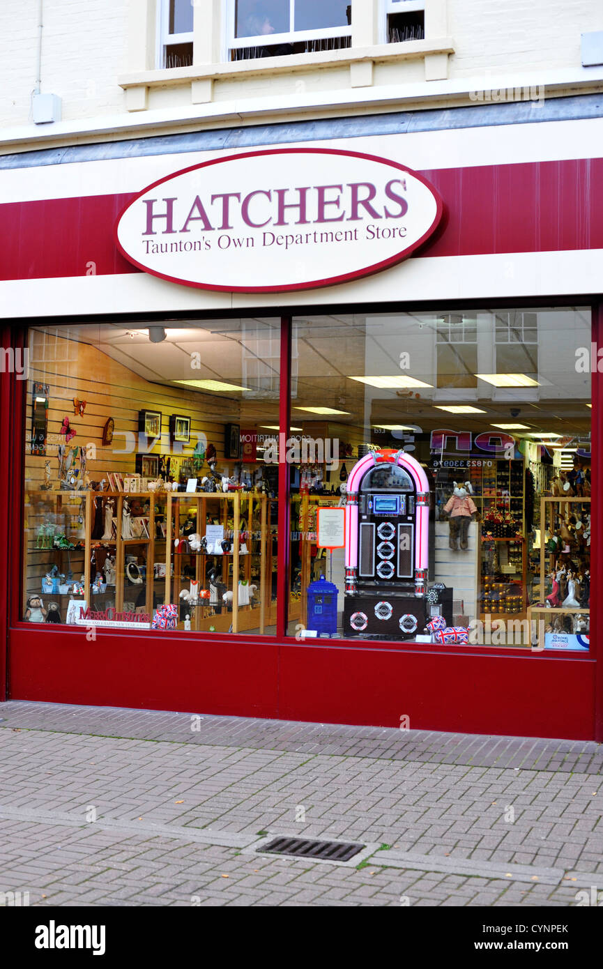 Hatchers department store in Taunton Stock Photo Alamy