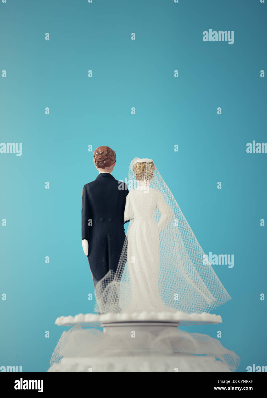 vintage wedding dolls