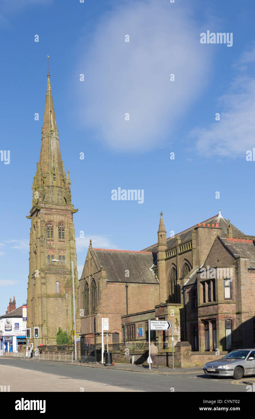 The former United Reformed Church building on Blackburn Road, Bolton, known locally as the 'Iron