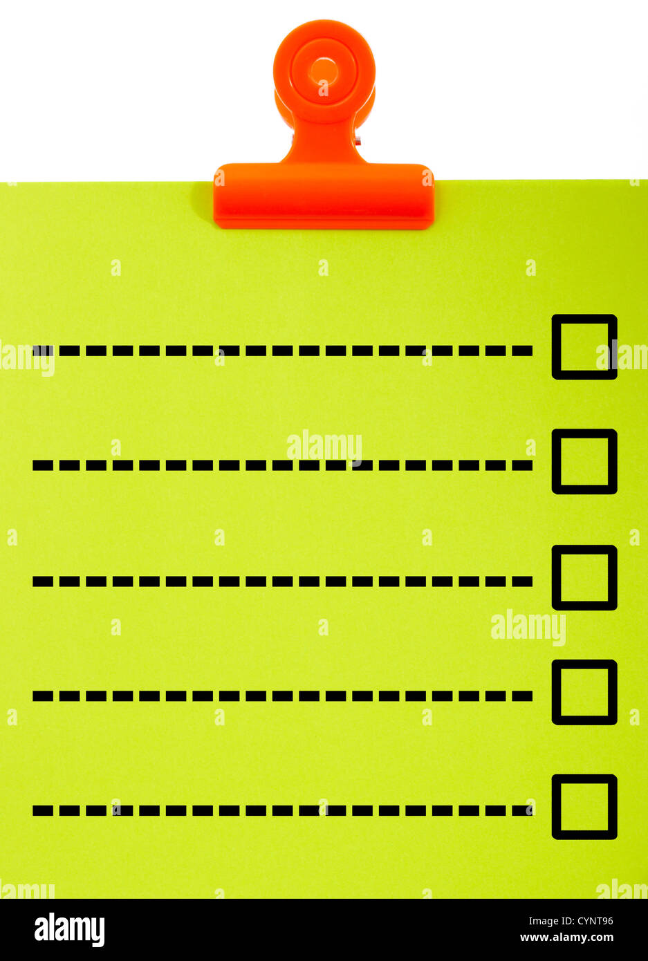 Check list clipboard hi-res stock photography and images - Alamy