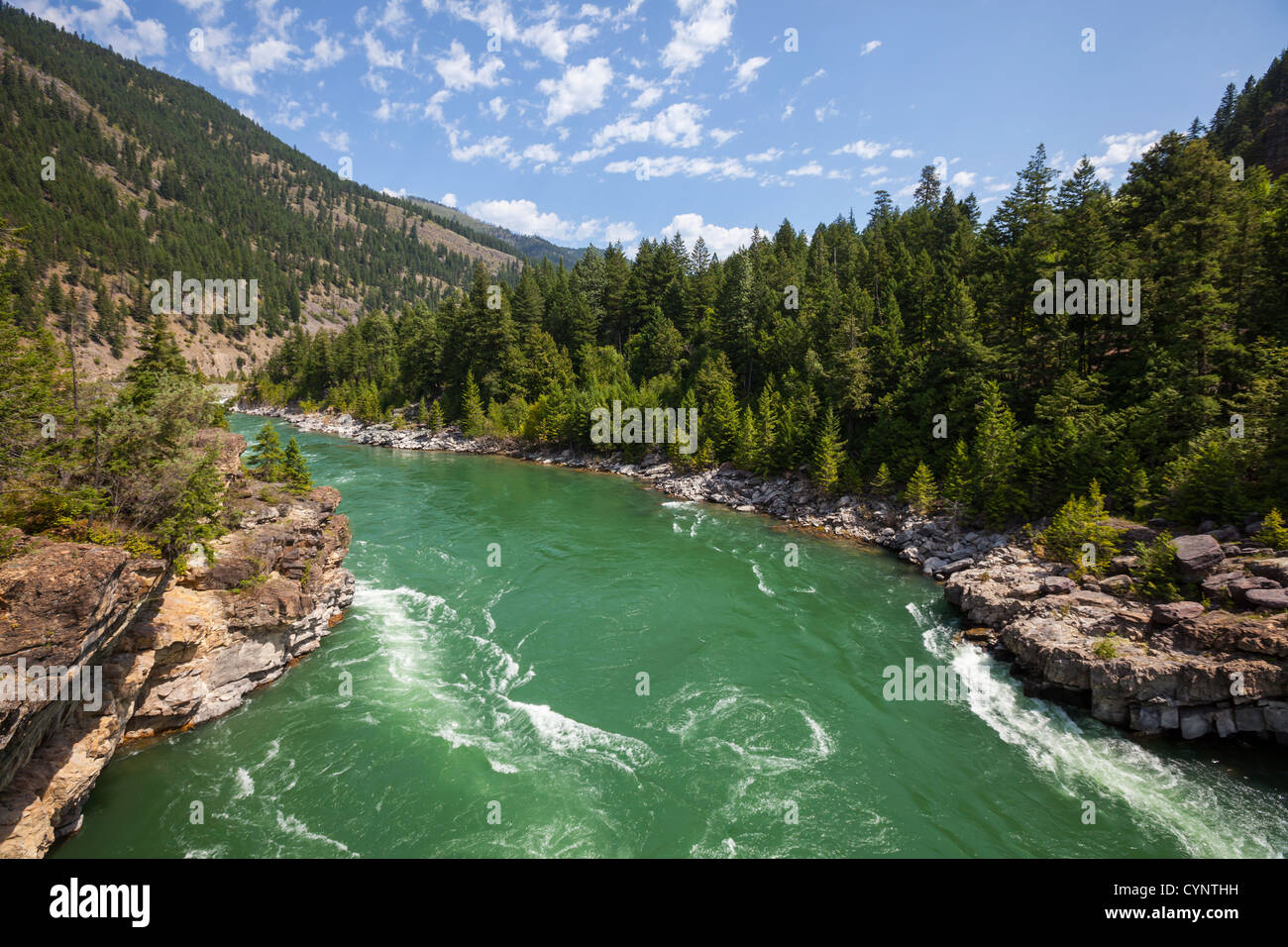 Usa montana libby kootenai river hi-res stock photography and images ...