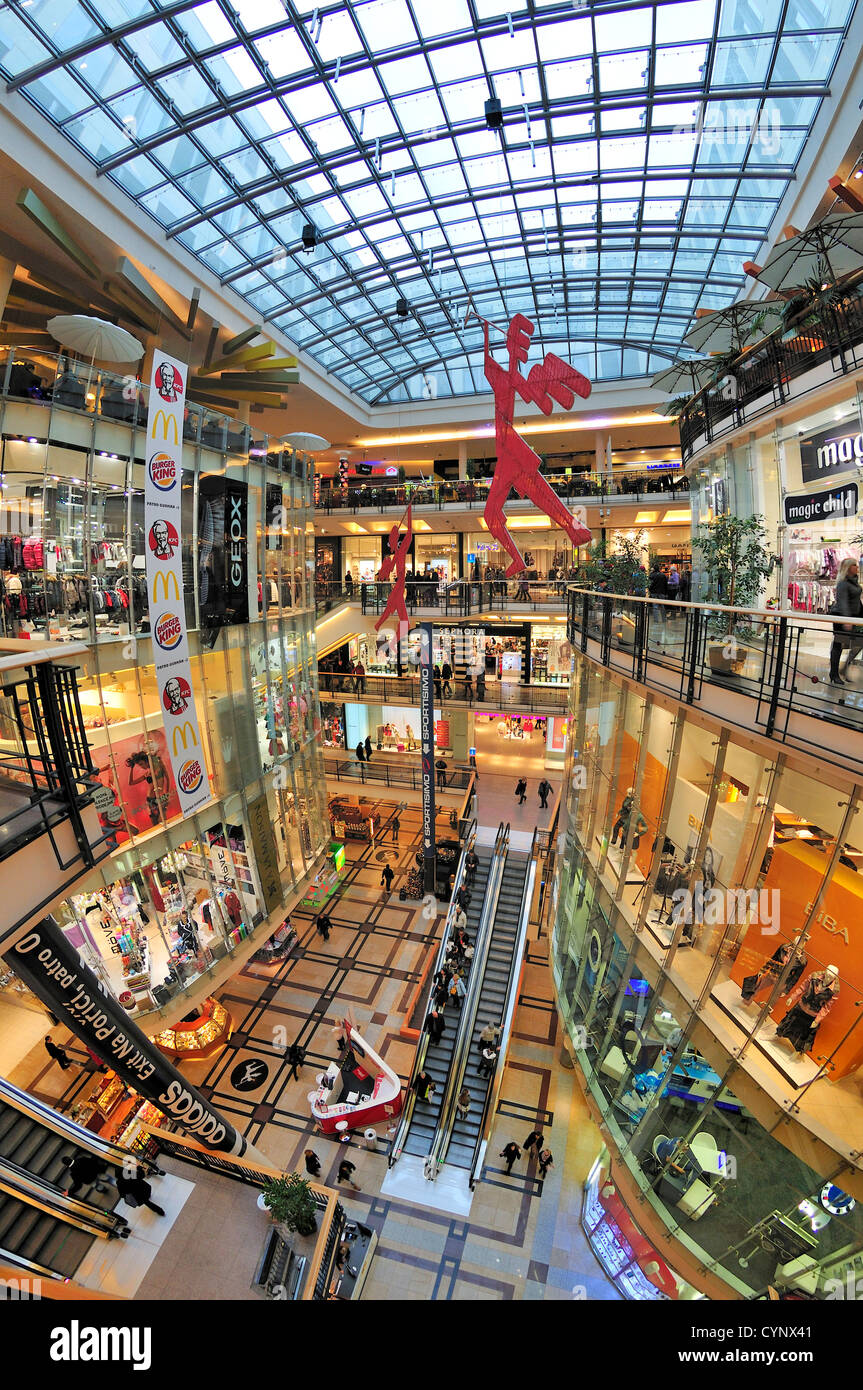 Prague, Czech Republic. Palladium shopping centre, Namesti Republiky Stock  Photo - Alamy