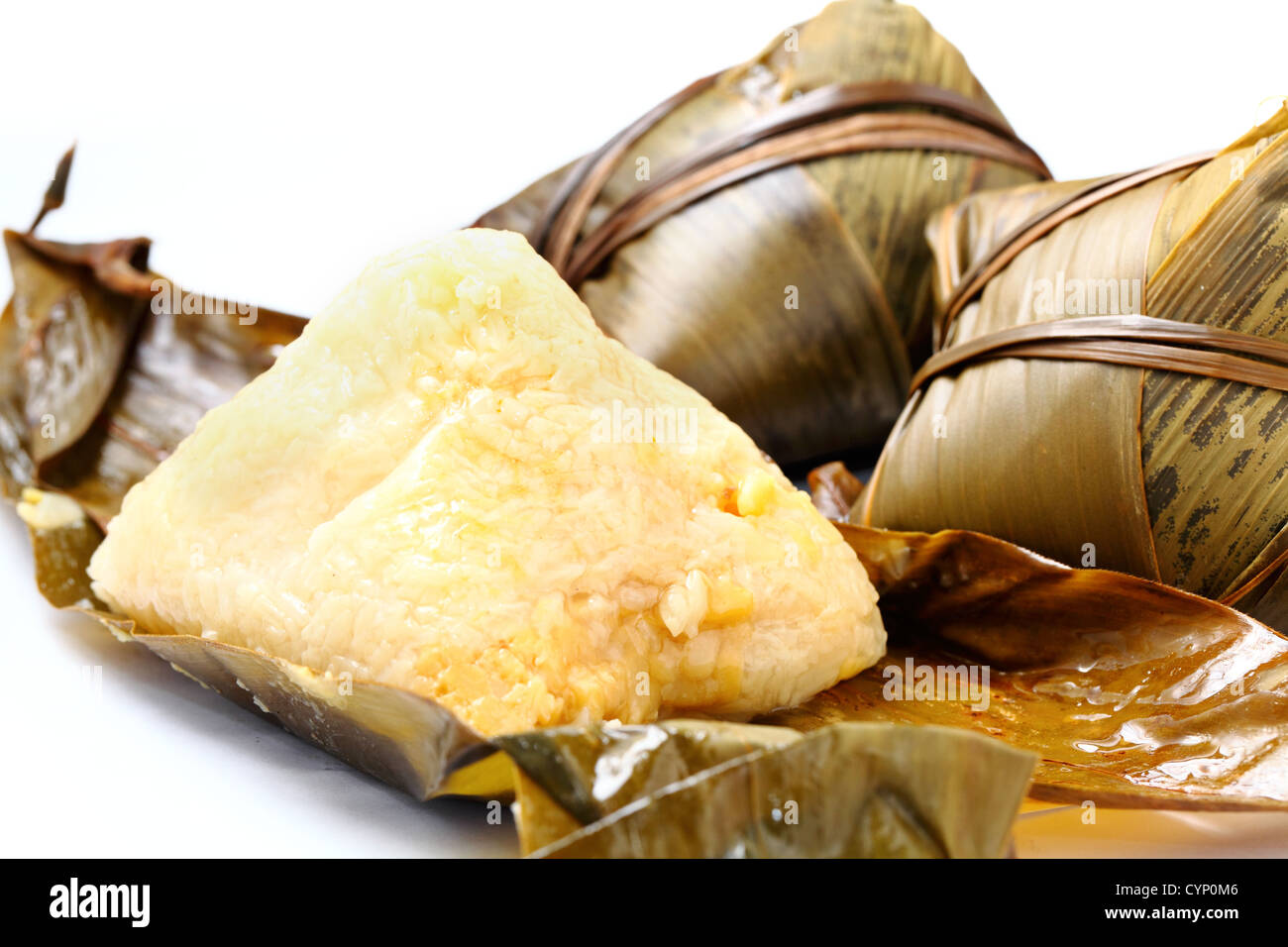 Steamed rice dumpling Stock Photo Alamy