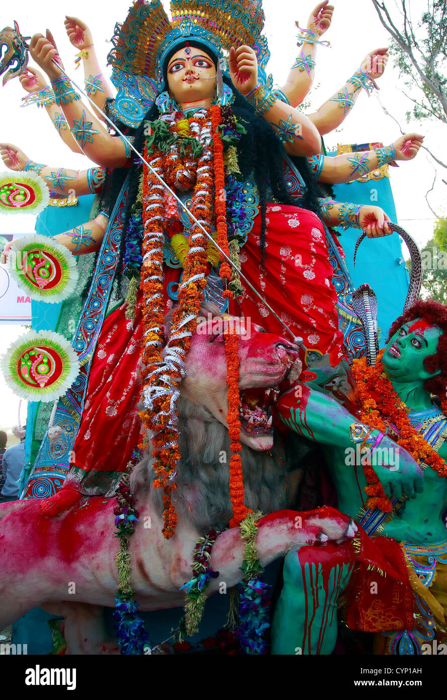 Durga Puja Festival Stock Photo - Alamy
