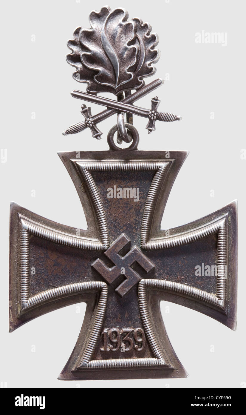 Iron Cross of 1939 Knight's Cross with Oak Leaves and Swords Stock