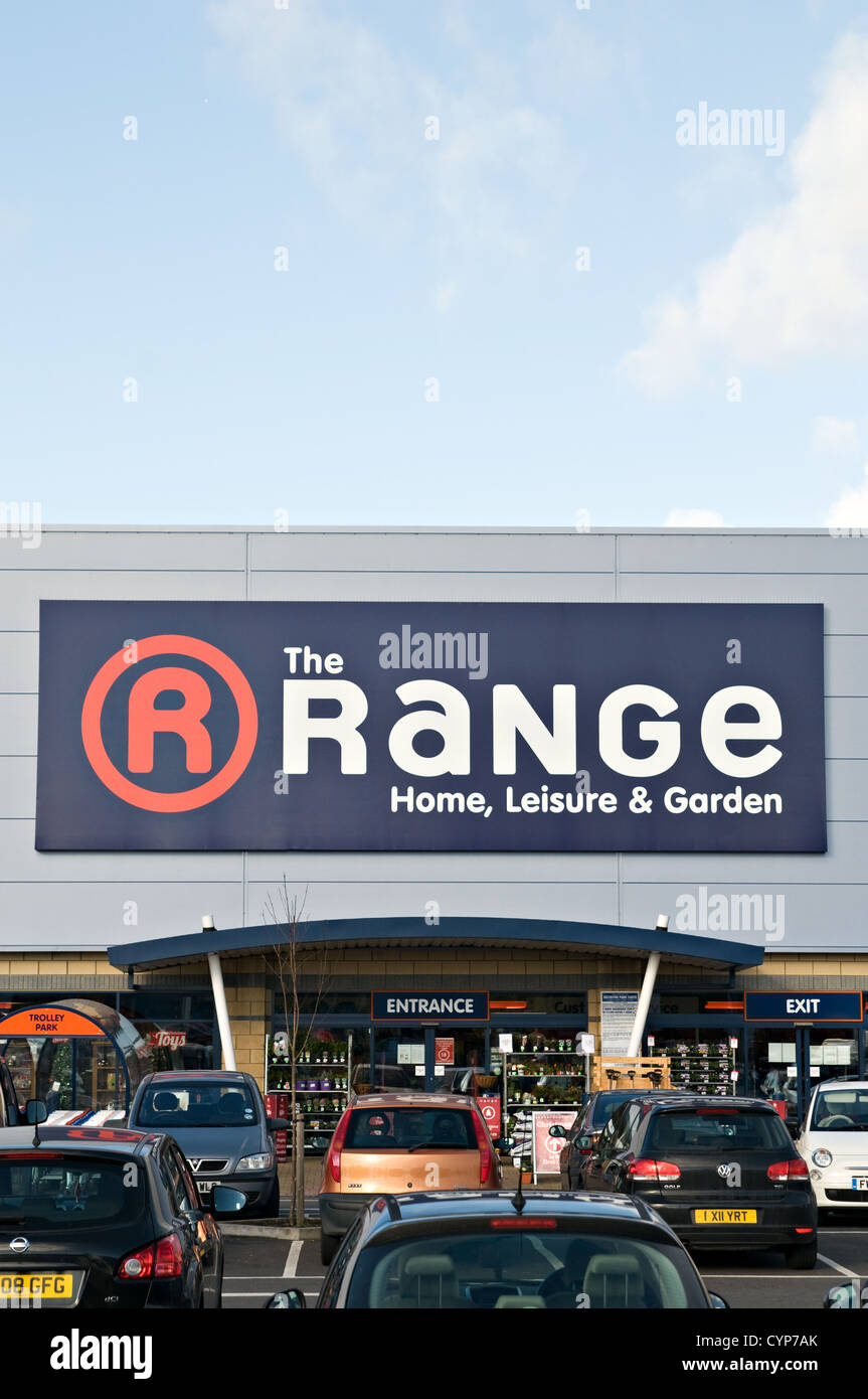 A 'Range Home, Leisure and Garden' store at Lincoln, UK Stock Photo Alamy