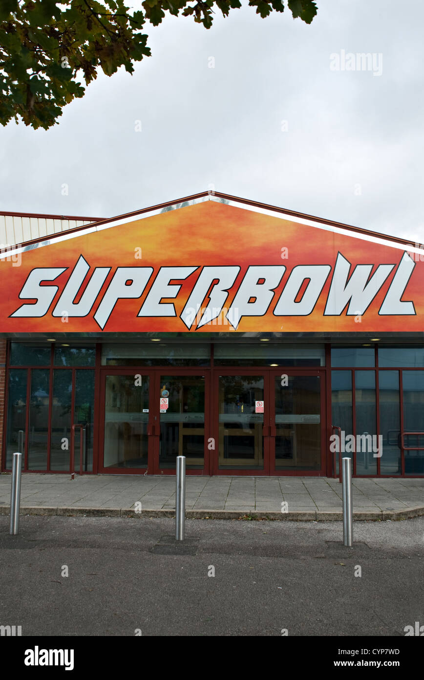A Superbowl bowling alley in Lincoln, UK Stock Photo Alamy