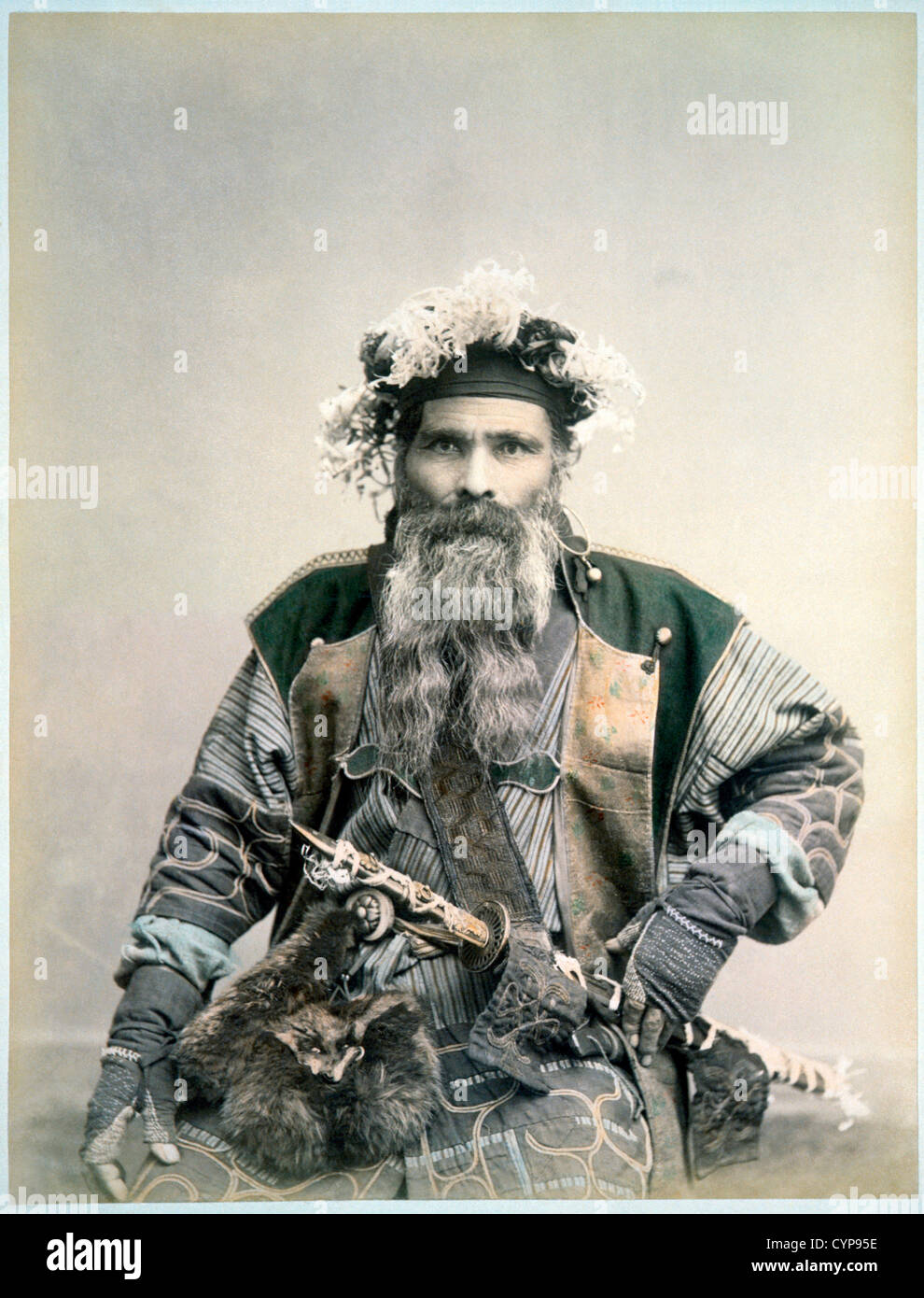 Samurai Warrior, Circa 1880 Stock Photo - Alamy