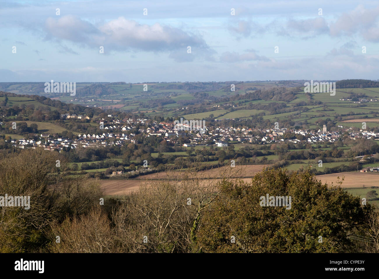 east devon countryside near colyton england uk Stock Photo Alamy