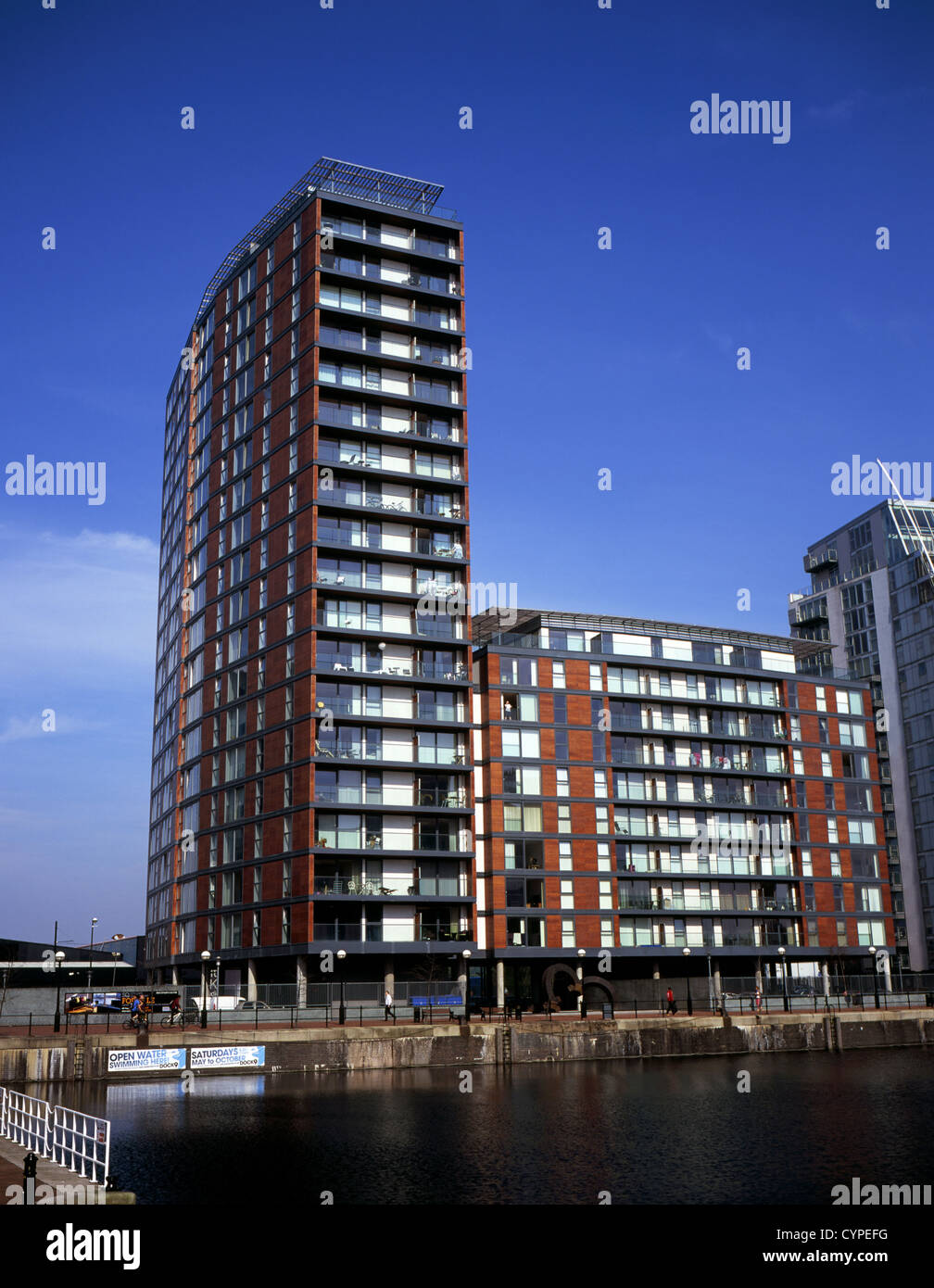 NV Buildings modern apartment blocks by Huron Basin Salford Quays