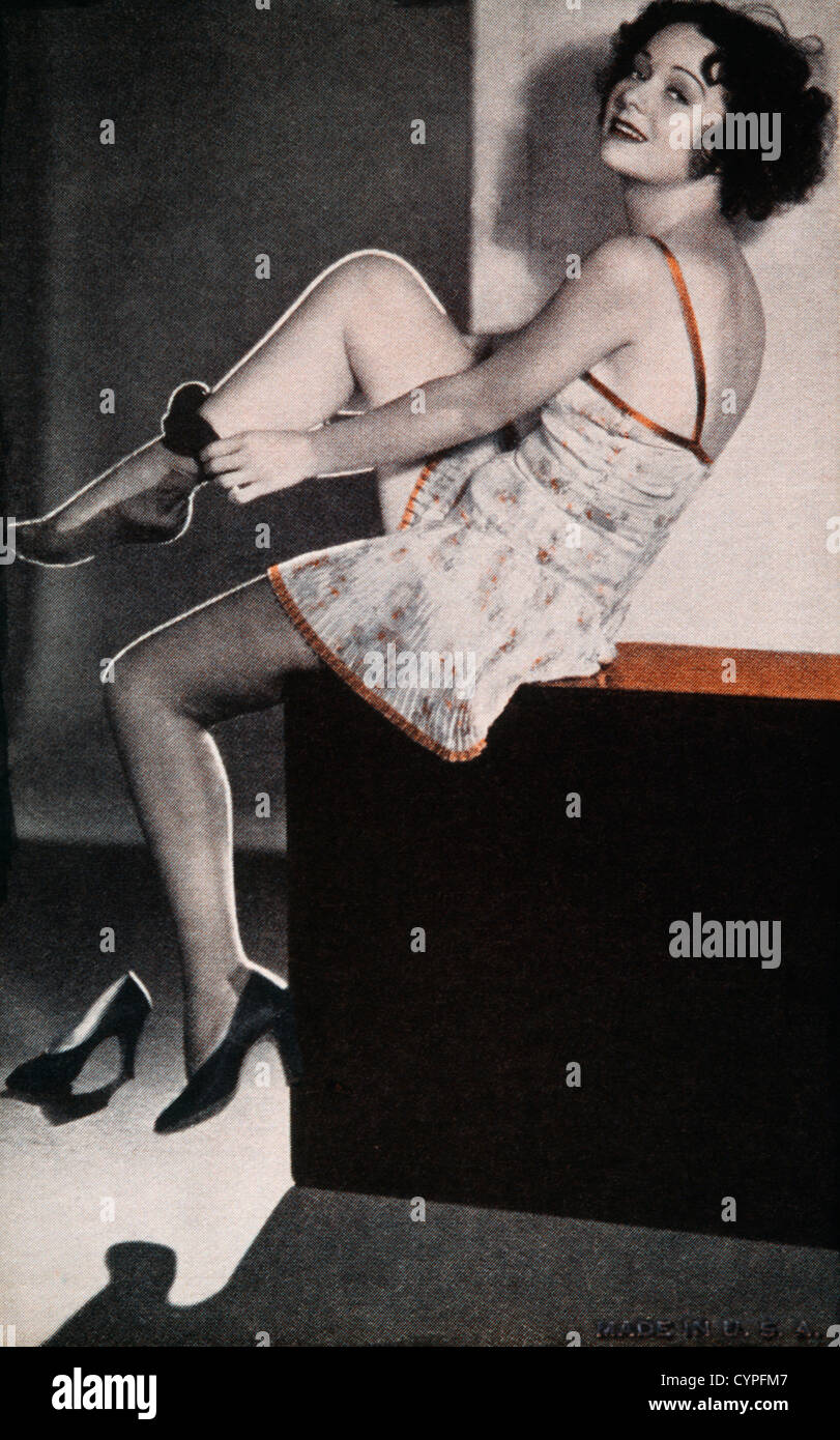 Nylon Stockings Models