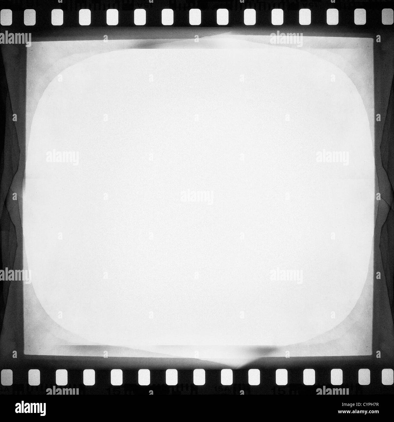 designed empty film strip background Stock Photo