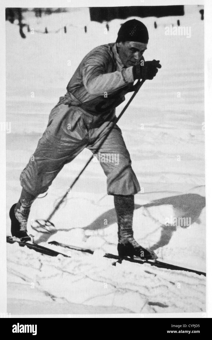 Oddbjorn Hagen, Norwegian Cross Country Skier, 1936 Olympic Winter Games, Garmisch-Partenkirchen, Germany Stock Photo
