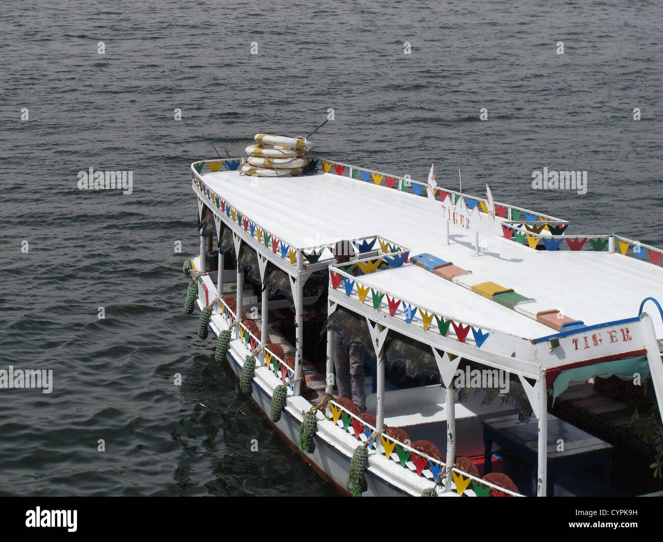 Felucca Sailboat in the Nile River at Luxor Egypt Stock Photo - Alamy