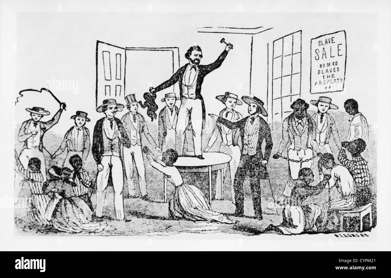 Black slave auction hires stock photography and images Alamy