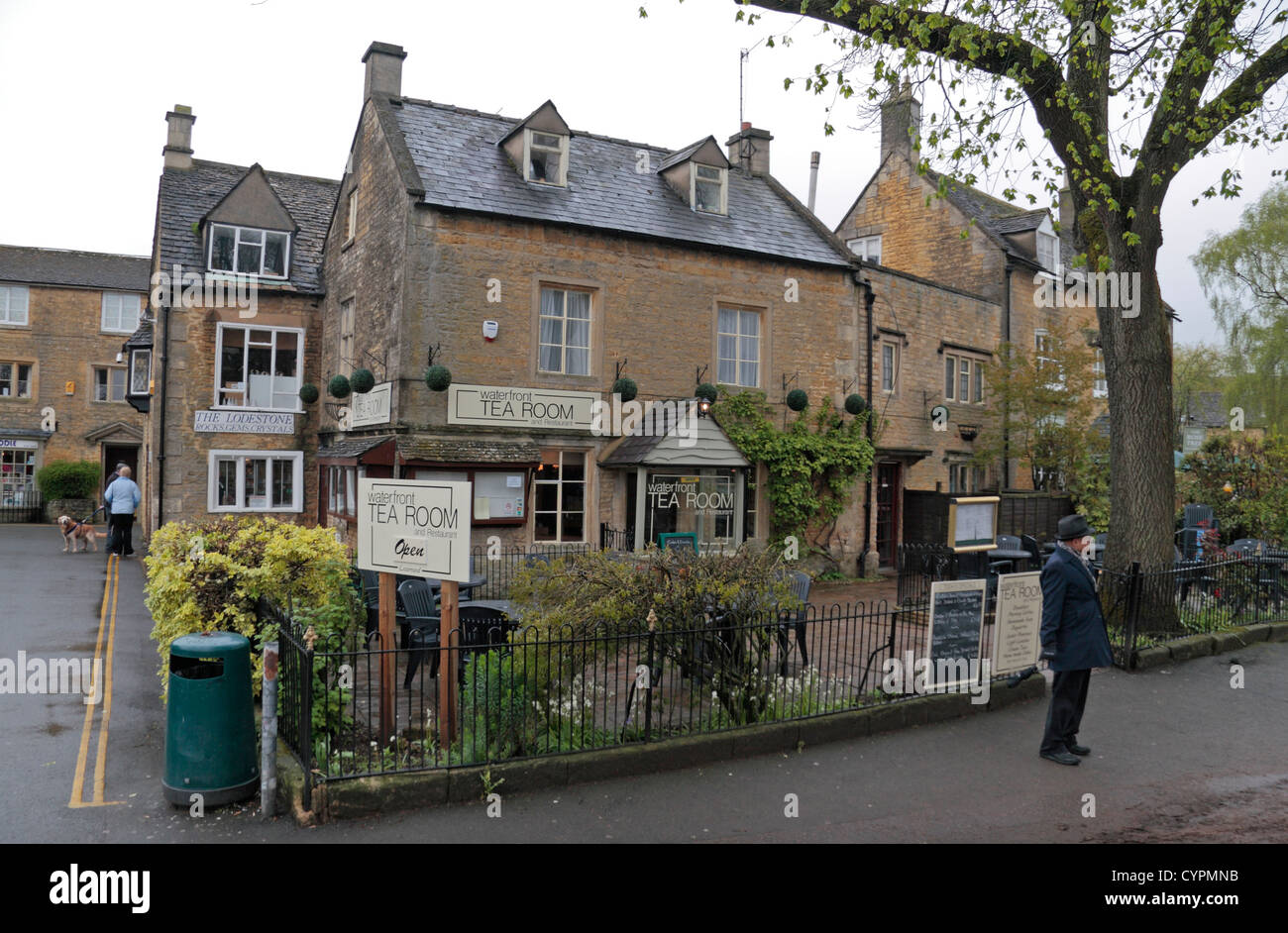 The Waterfront Tea Room and Restaurant in the Cotswold village of