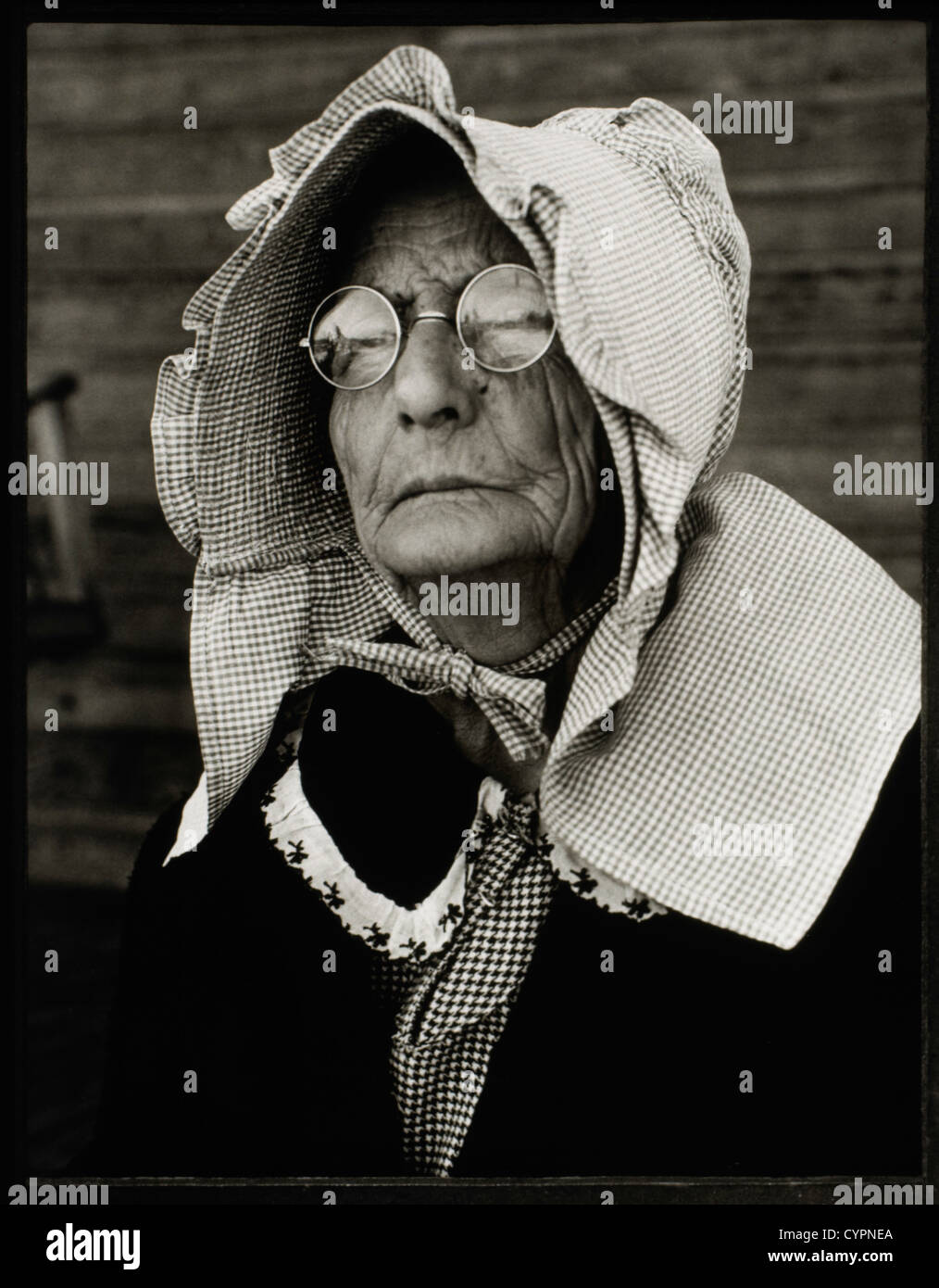 American Farm Woman, Portrait, Butler County, Alabama, USA, 1941 Stock Photo