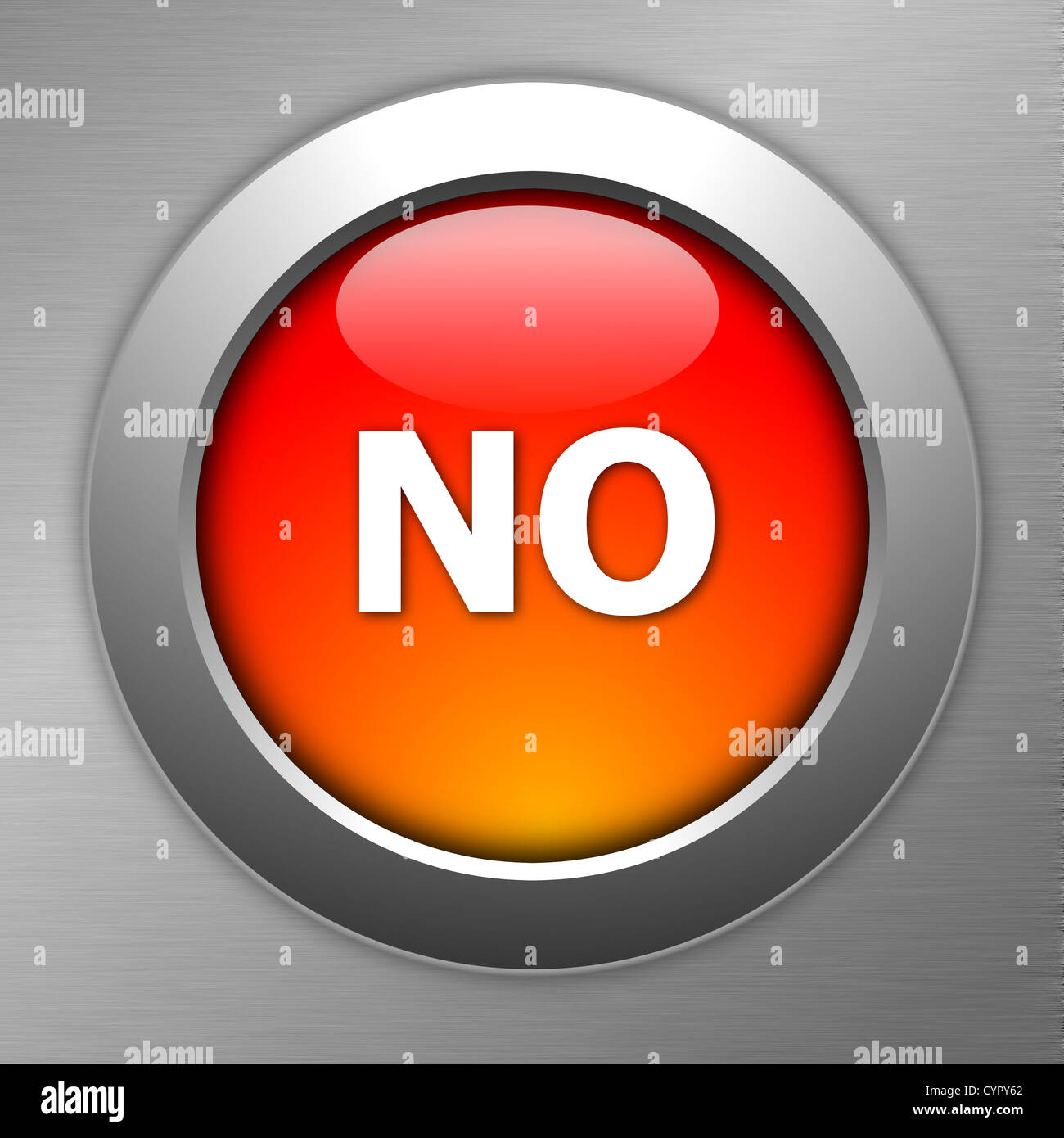 yes and no button on metal background Stock Photo Alamy