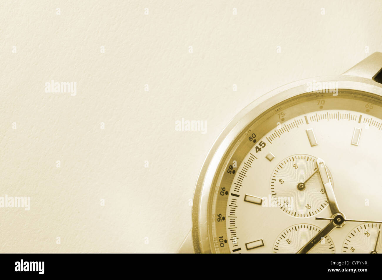 time and copyspace Stock Photo